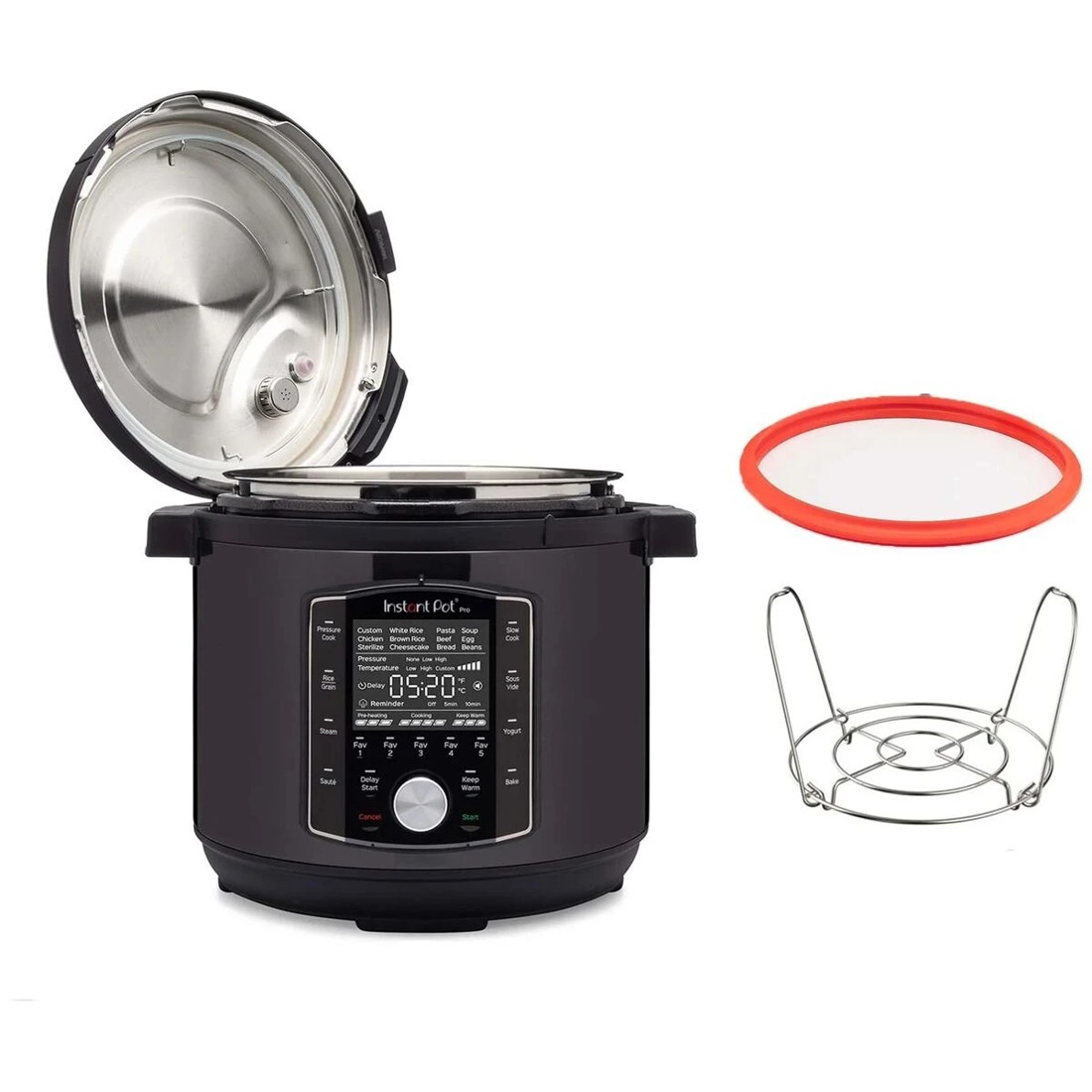 3 Instant Pot 8Ltr Pro Multi-Cooker-Black, 3 of 5