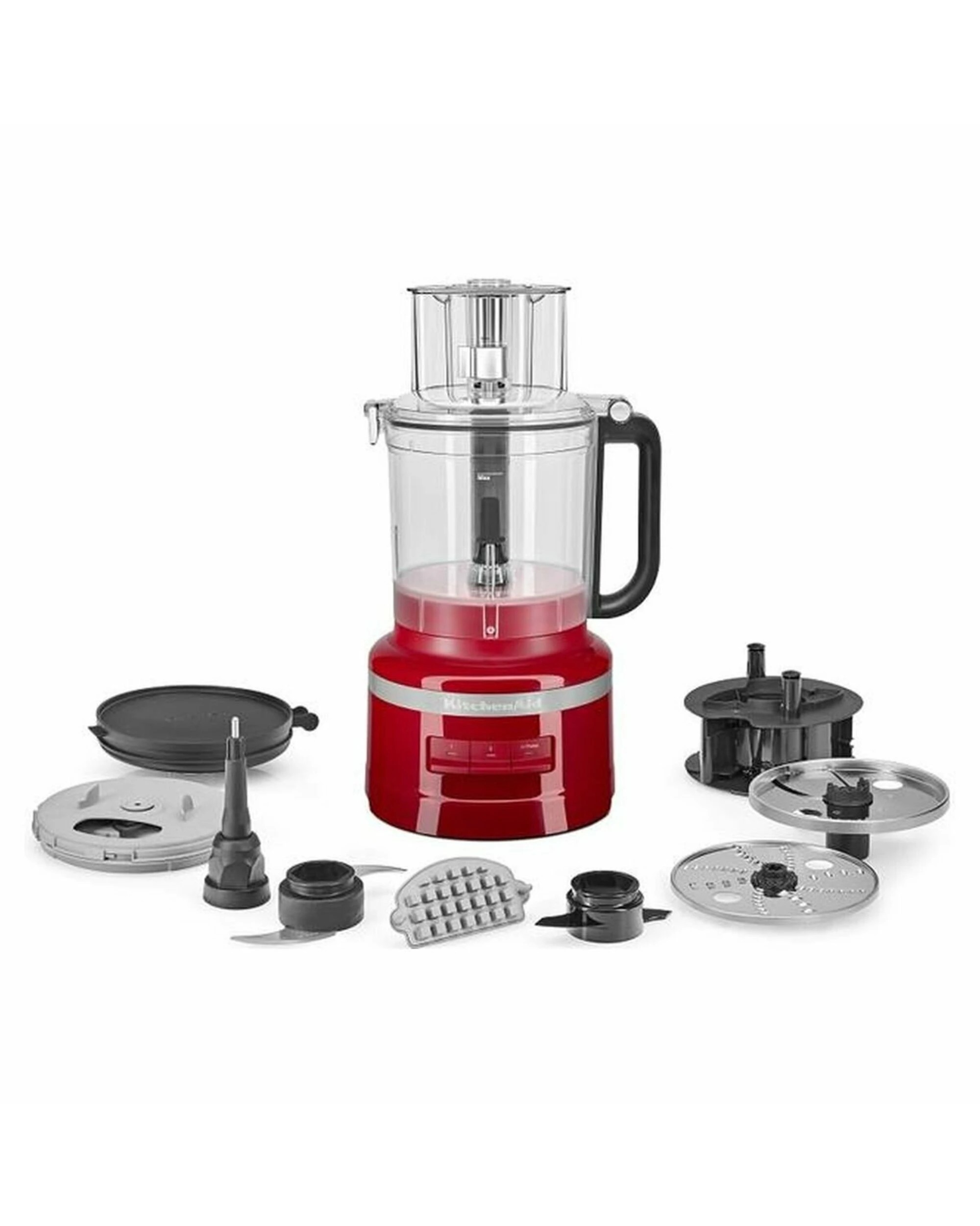1 KitchenAid 13 Cup Food Processor Empire Red, 1 of 3