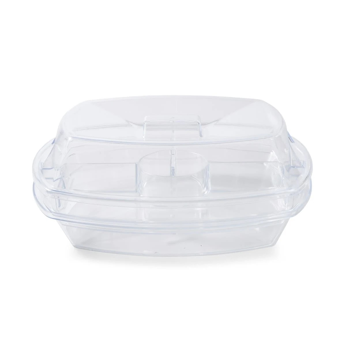 3 Rectangle Food Platter with Ice Tray, 3 of 10