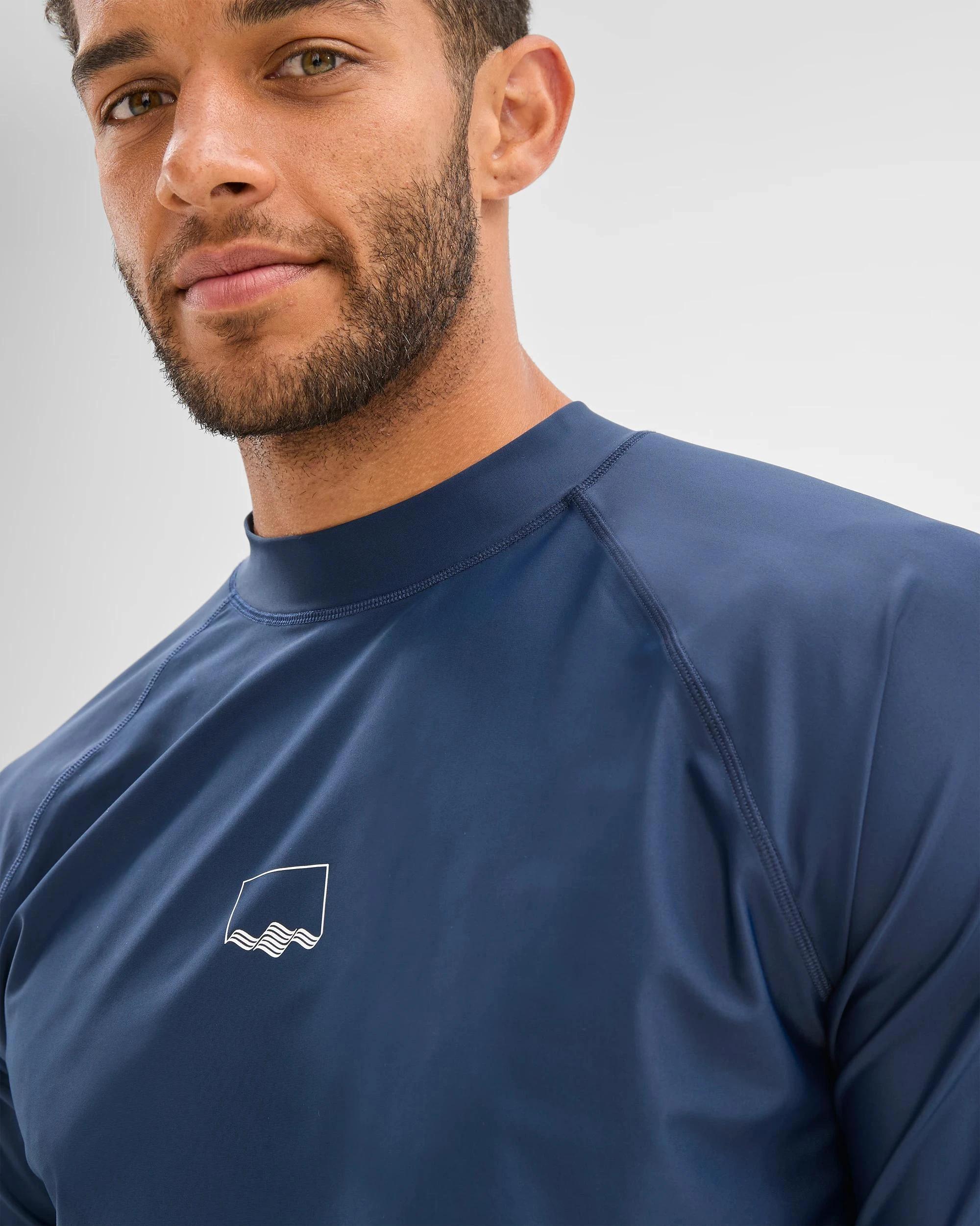 4 Target Short Sleeve Rash Vest NAVY, 4 of 5