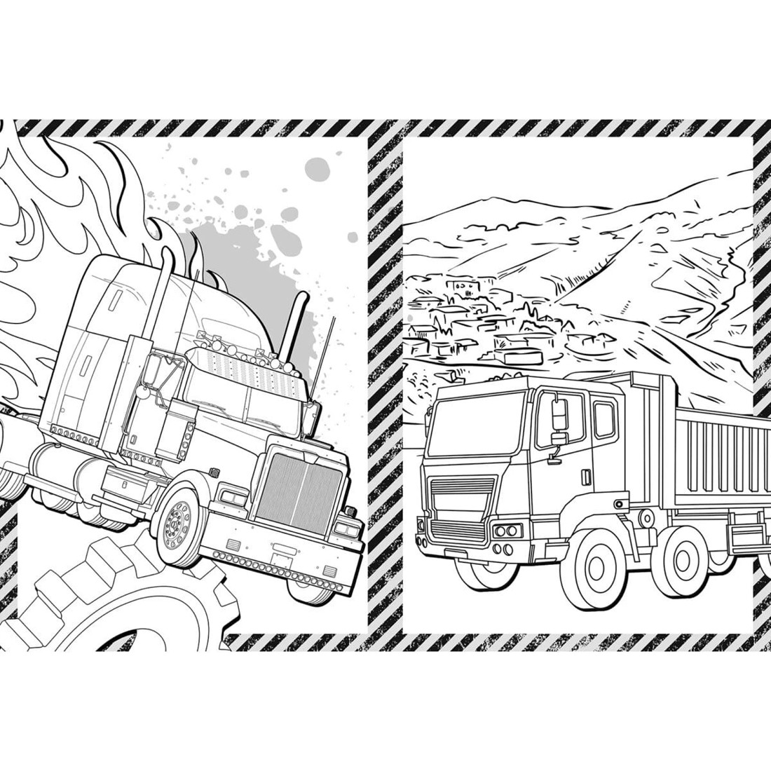 2 1000 Stickers & Colour: Mighty Machines - Book, 2 of 2