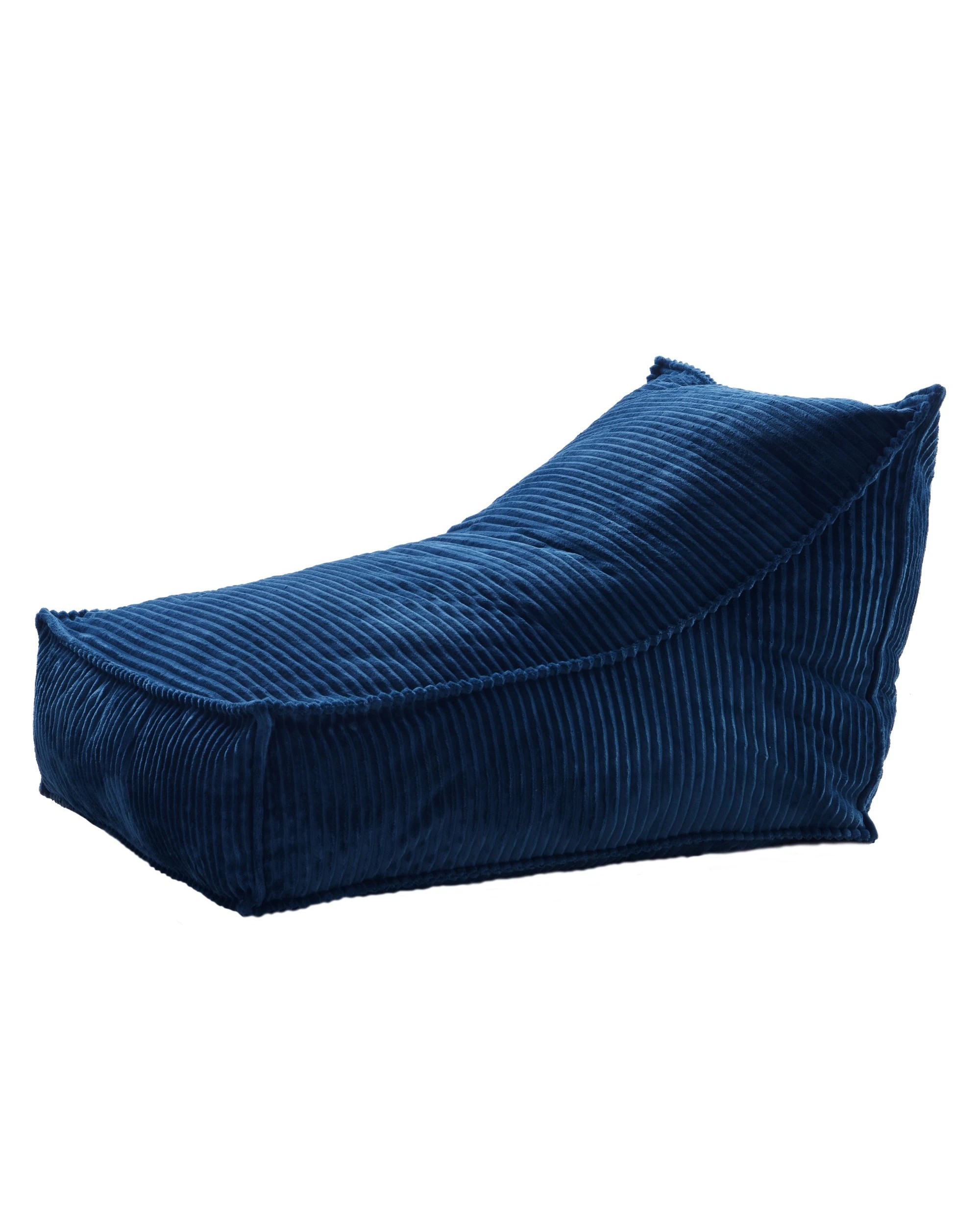2 Cadence & Co. Wilde Ribbed Luxe Fleece Bean Bag Lounge Cover - Teal, 2 of 7