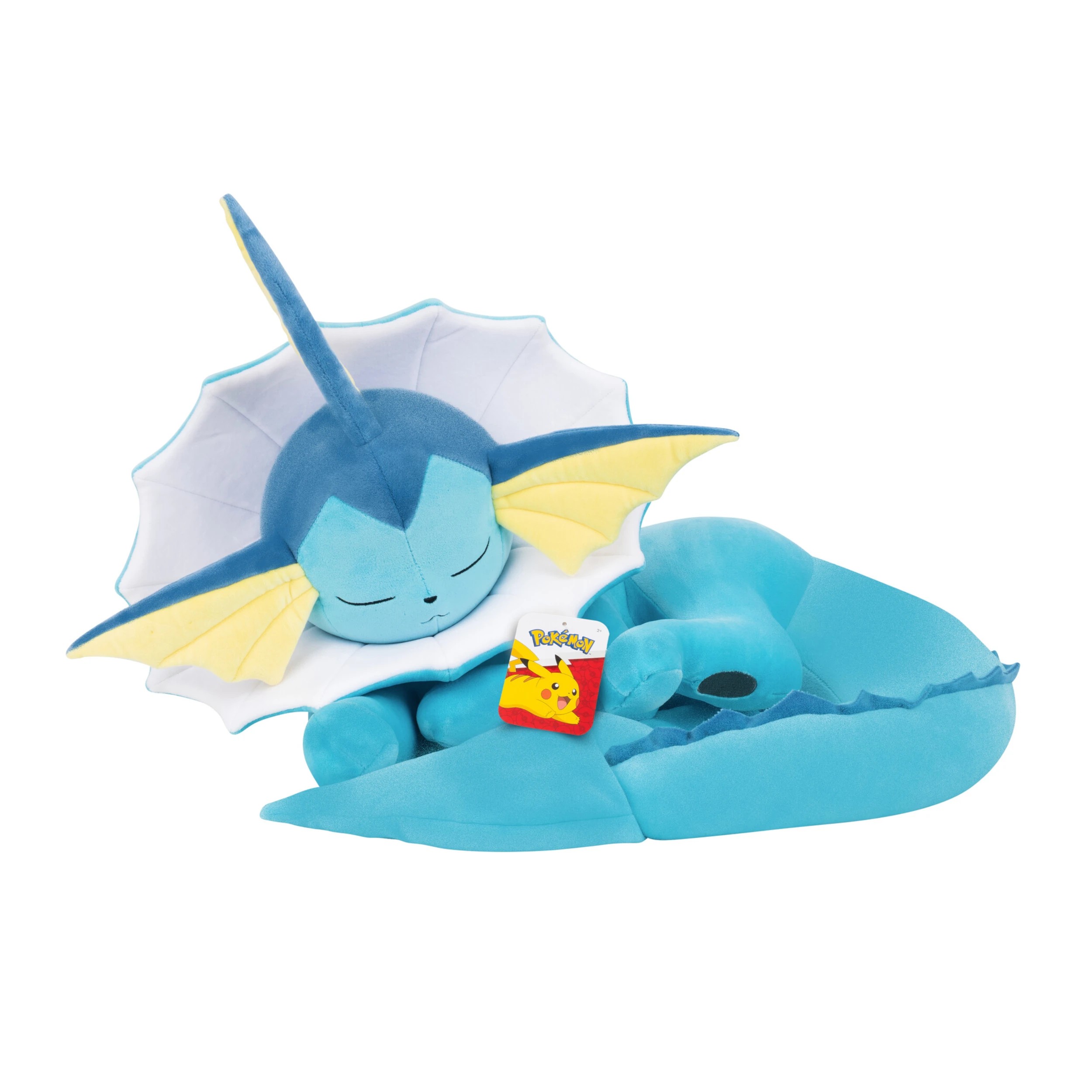 5 Pokemon 45cm Vaporeon Sleeping Plush - Multi, 5 of 5