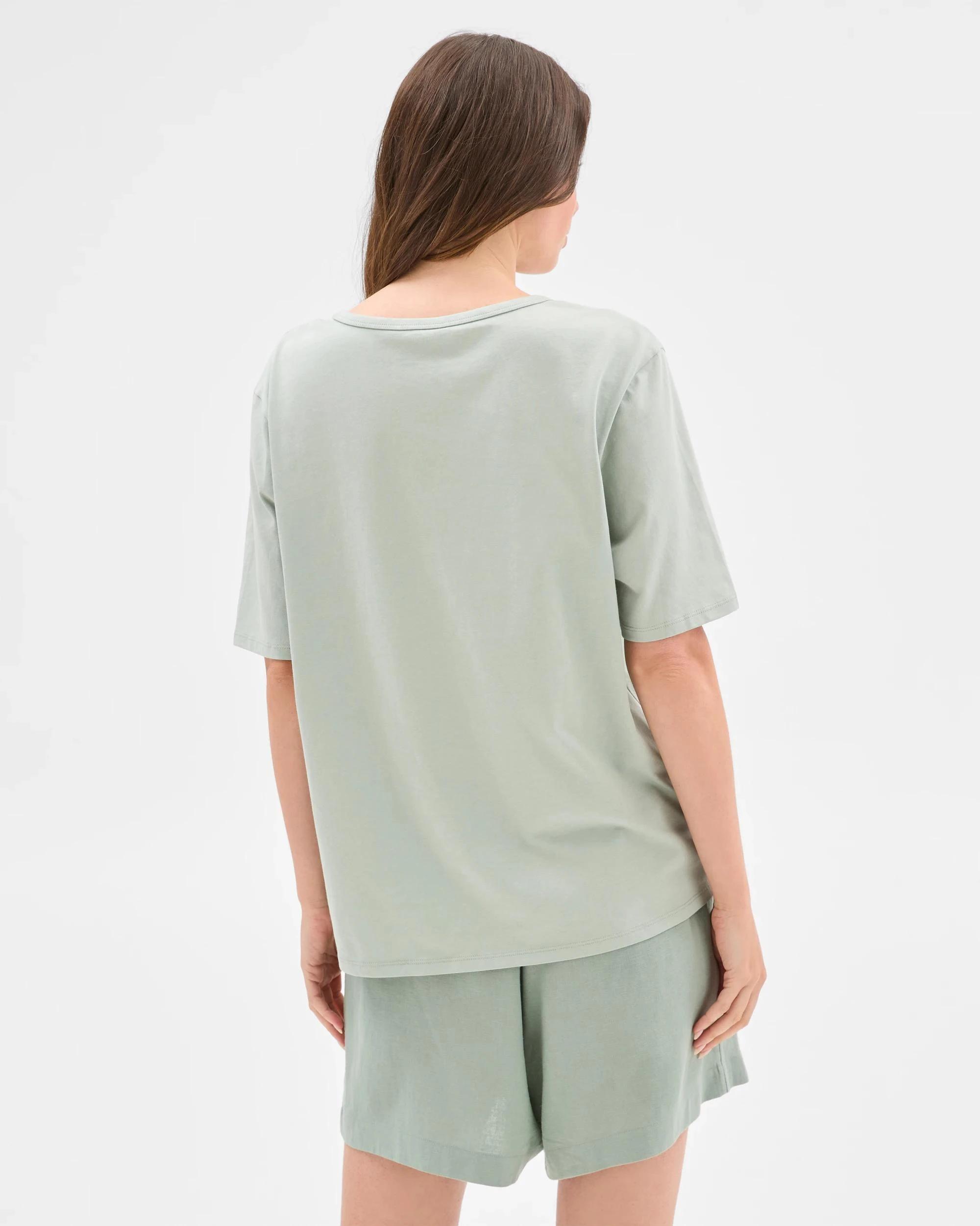 6 Target Woman Australian Cotton Womens Printed Sleep Top PALM, 6 of 6