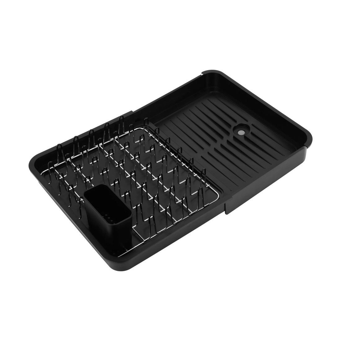 4 Black Extendable Dish Rack, 4 of 9