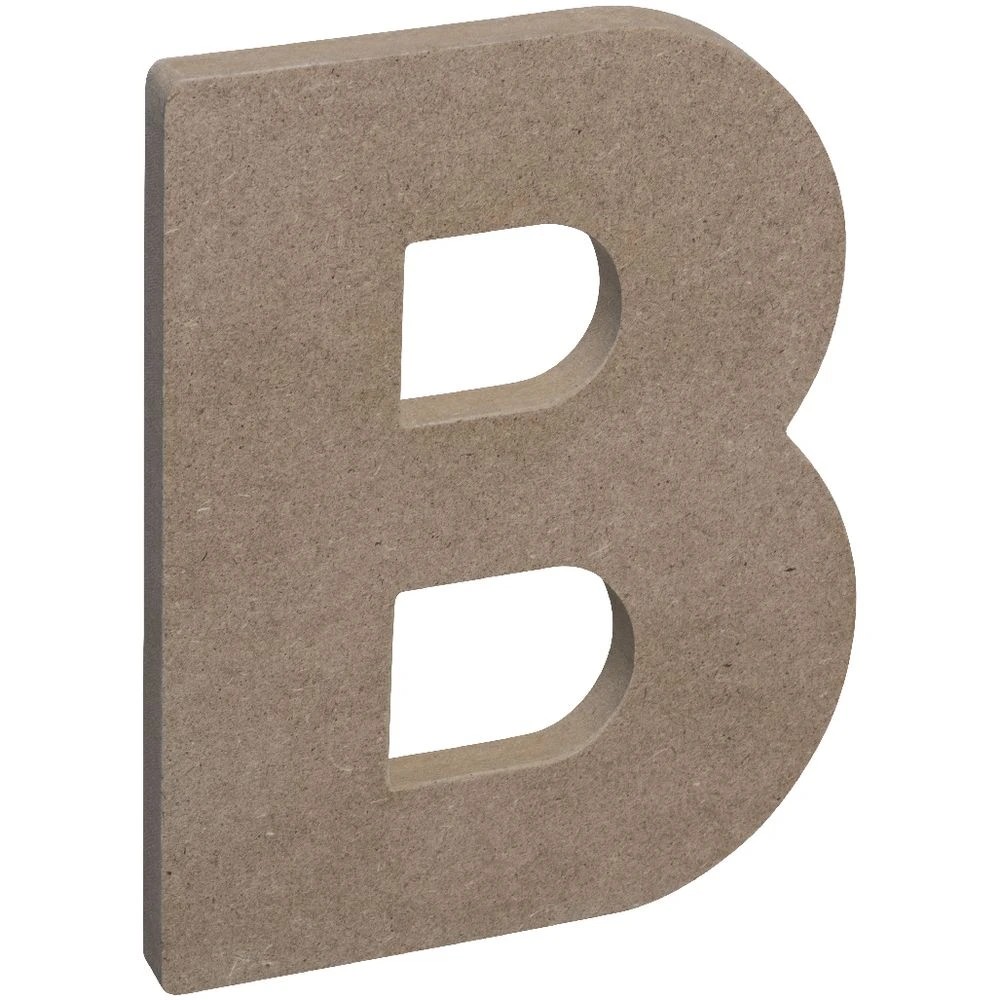 3 Born Wooden Alphabet Letter B 20cm, 3 of 3
