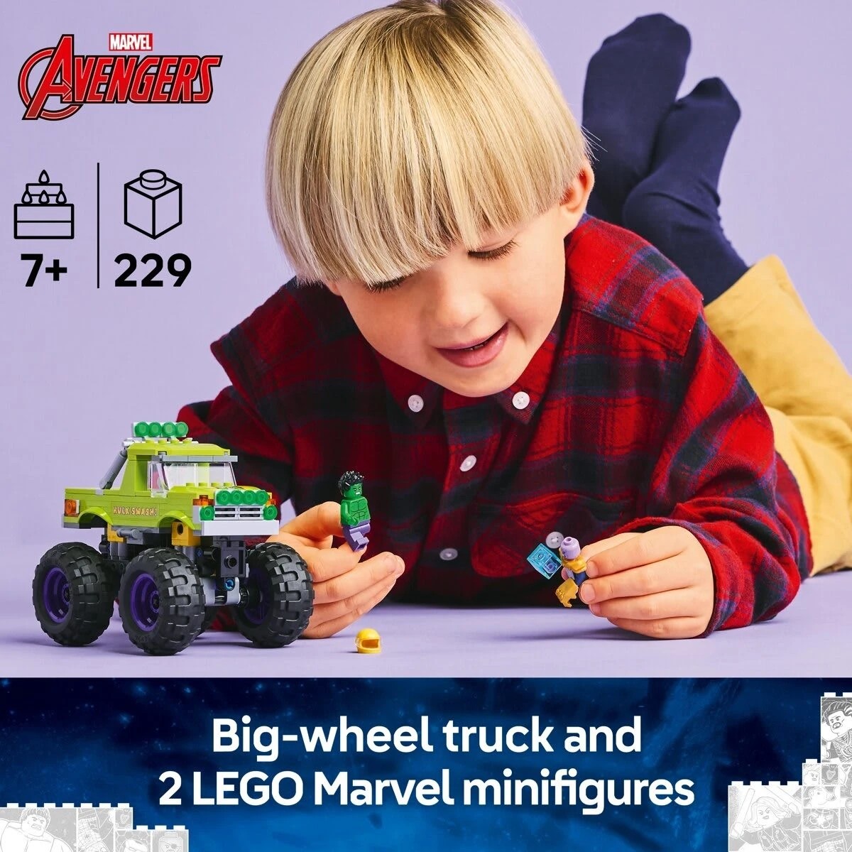 4 LEGO Marvel The Hulk Truck vs. Thanos 76312, 4 of 11