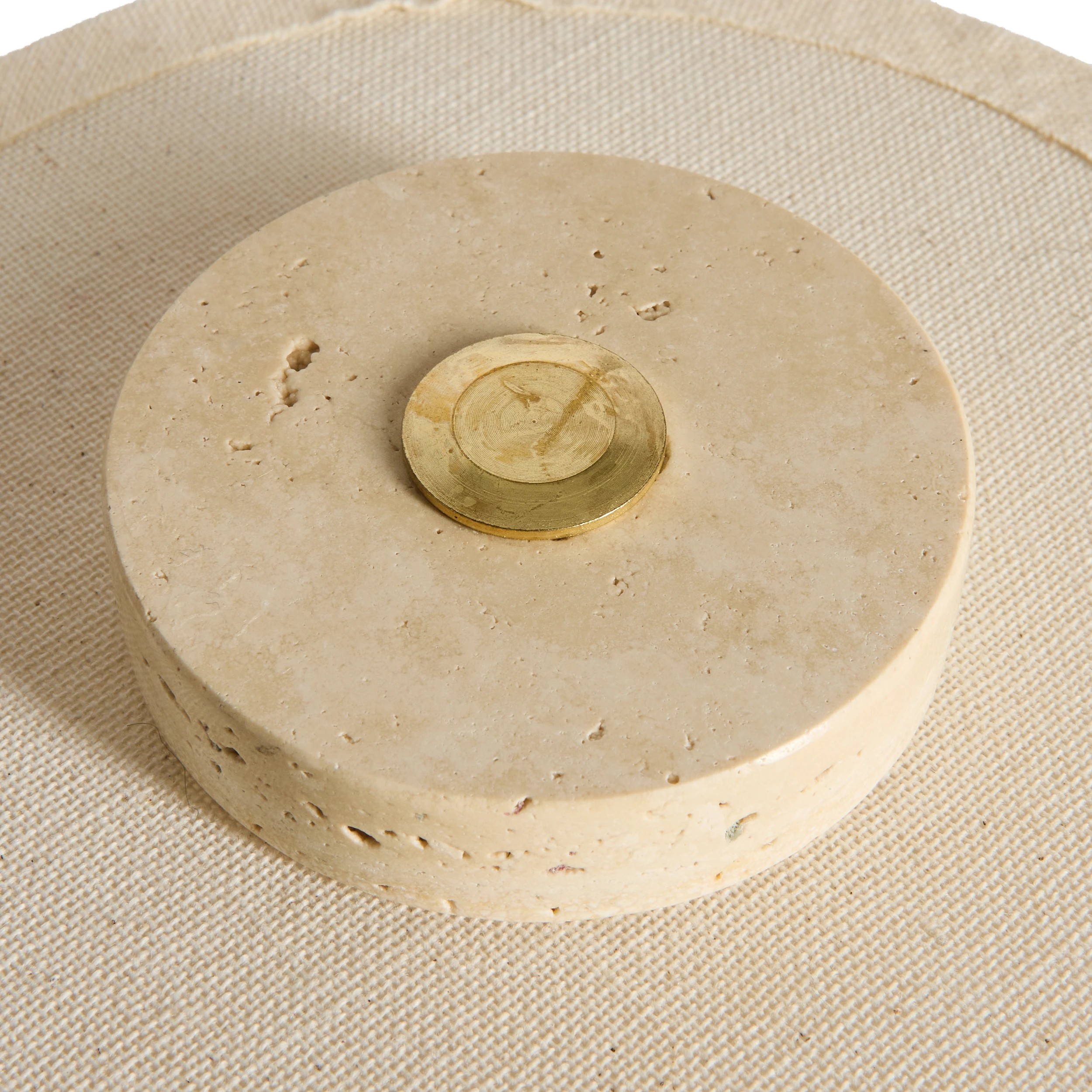 6 Travertine Portable Rechargeable Lamp - Natural, 6 of 7