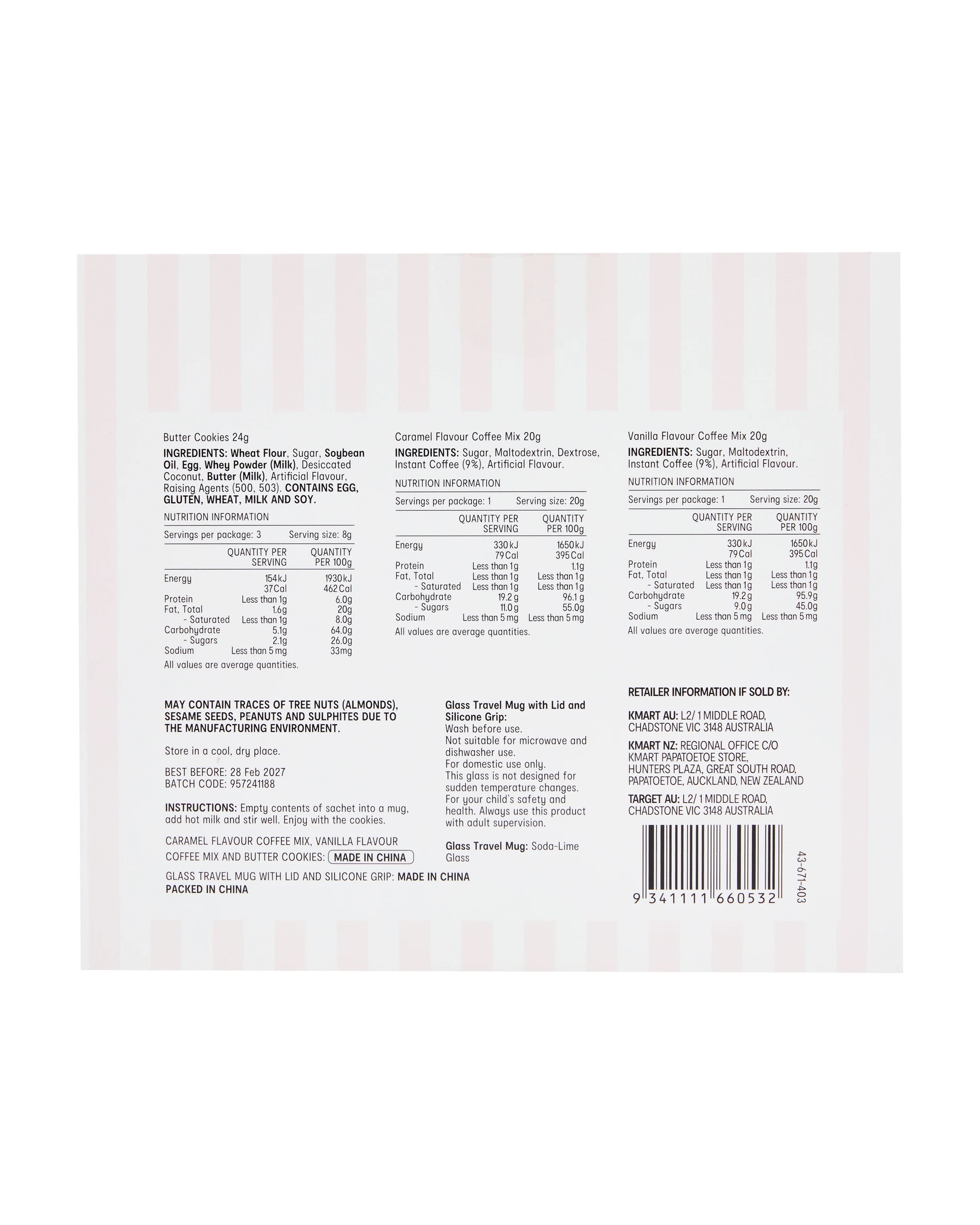 7 Mum On the Go Mixed Coffee Gift Set, 7 of 7