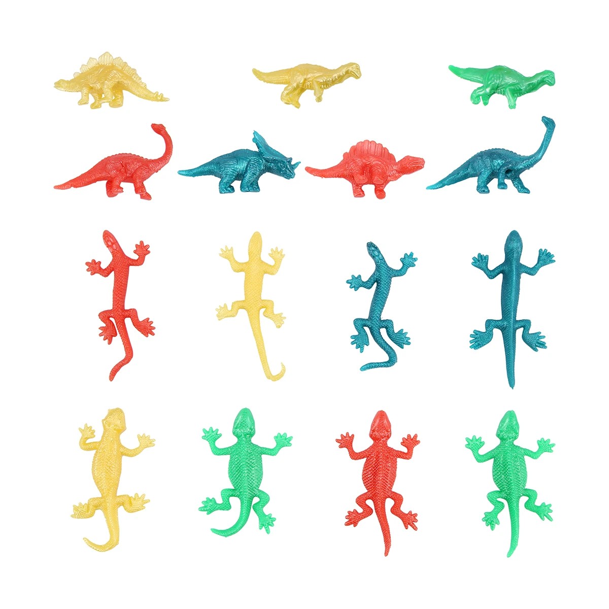 1 15 Piece Sticky & Stretchy Animals, 1 of 2
