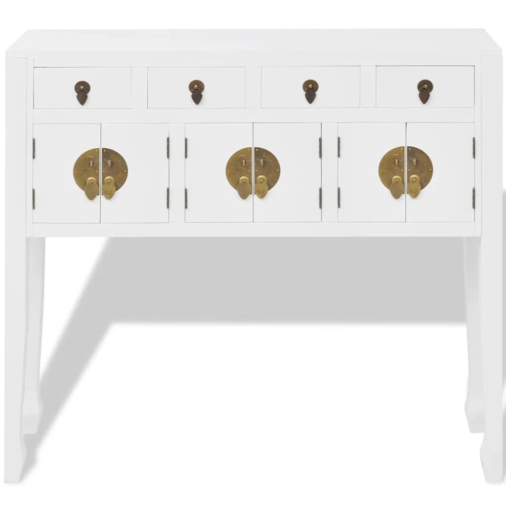 2 Vidaxl Wooden Sideboard - White, 2 of 10