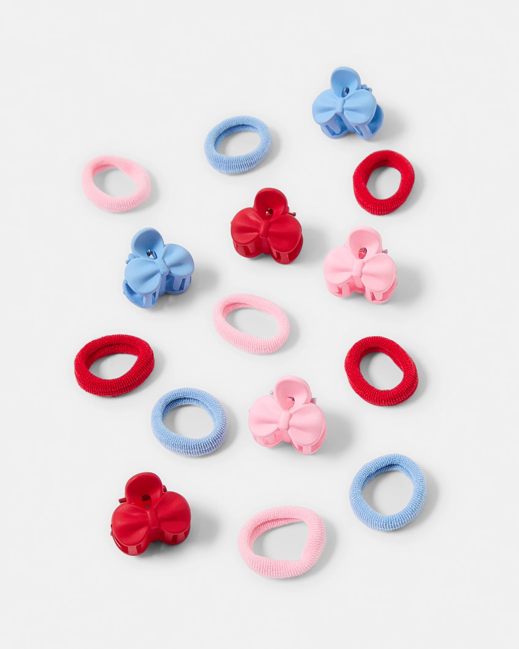 2 Cherry Hair Set - Blue, Pink and Red, 2 of 3