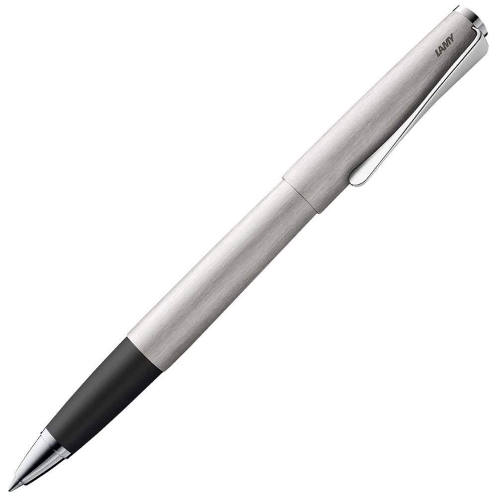 1 Lamy Studio Rollerball Pen 0.7mm Brushed Stainless Steel, 1 of 2