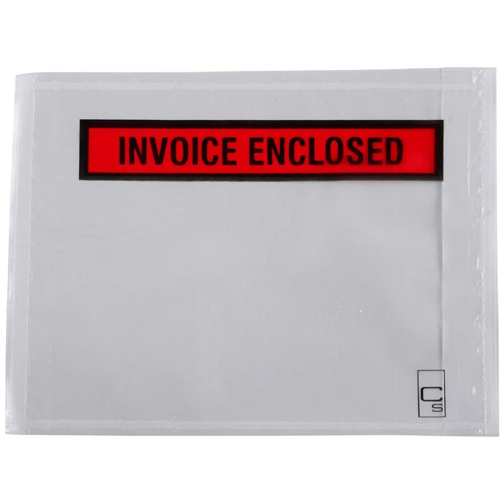 1 Cumberland Invoice Enclosed Packaging Envelopes 1000 Pack, 1 of 2