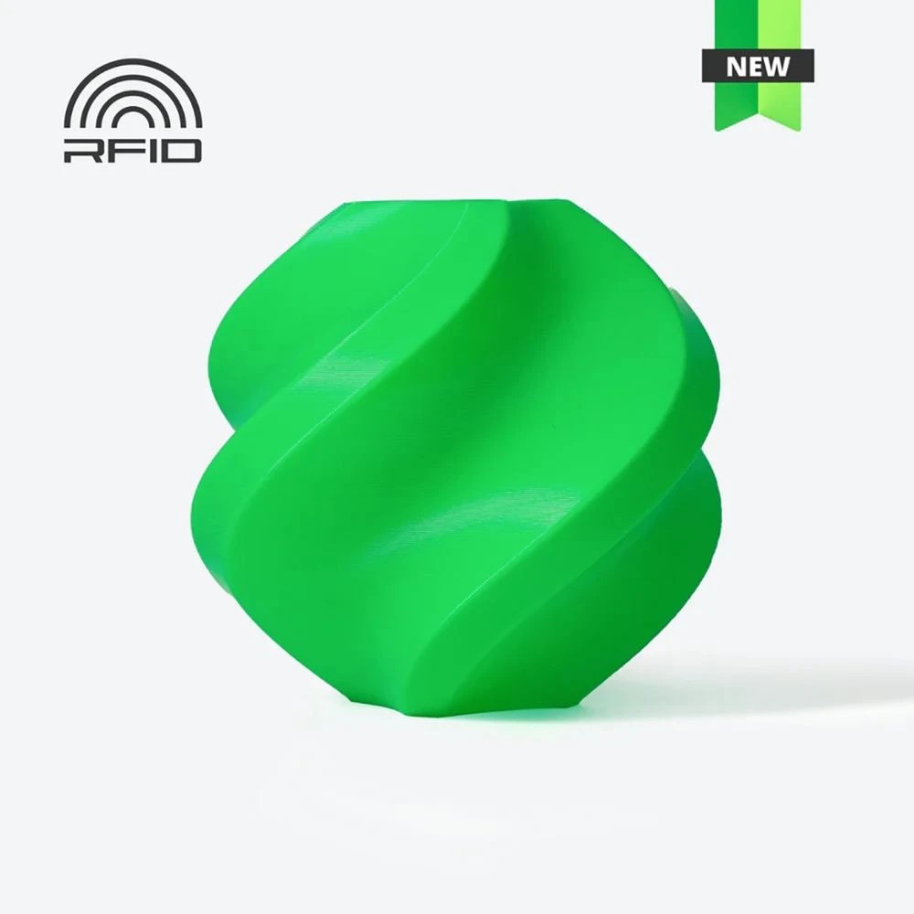 1 Bambu Lab PLA Basic 3D Filament Bambu Green, 1 of 1