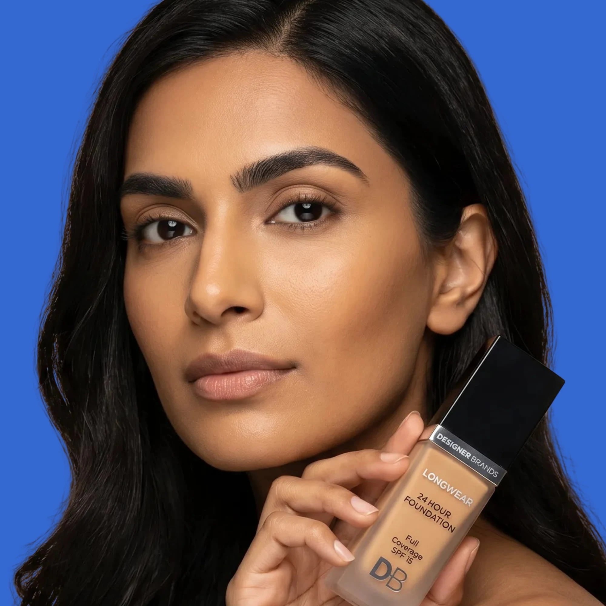 2 DB Designer Brands Longwear 24 hour Foundation  - Nude Beige, 2 of 3