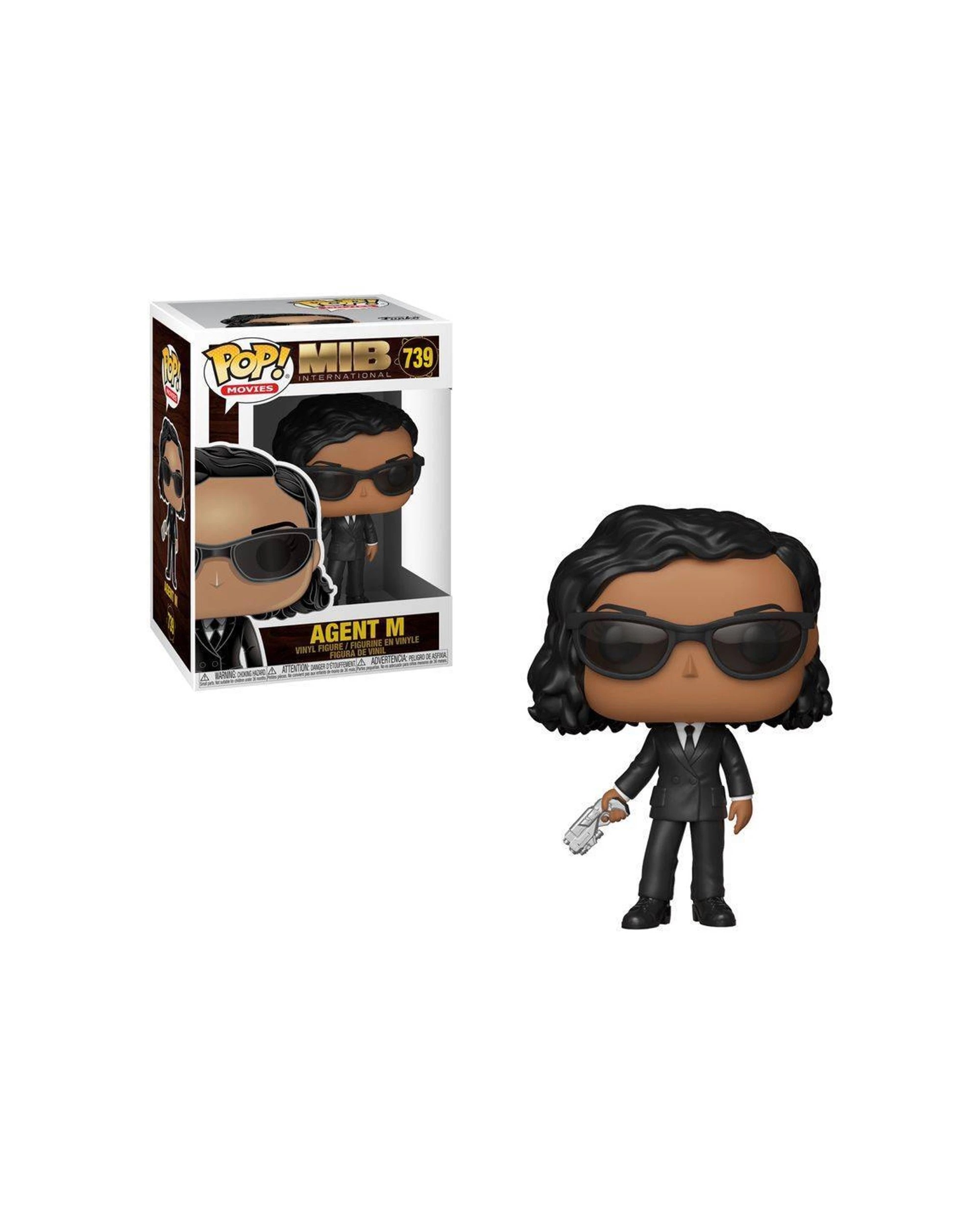 1 Pop Vinyl Figurine Men In Black 4 International - Agent M Collectible 10cm - Black, 1 of 3