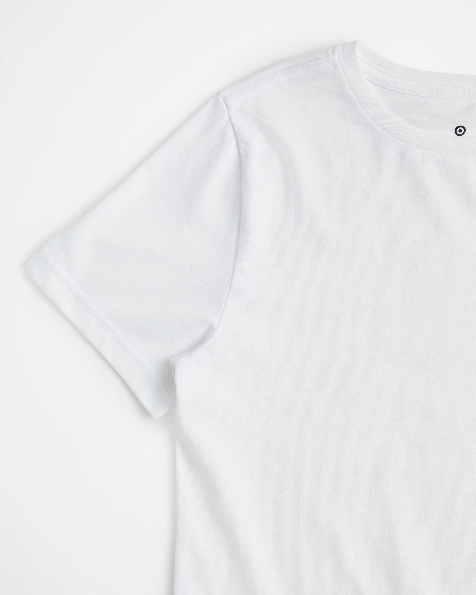 2 Target School Plain T-shirt WHITE, 2 of 3