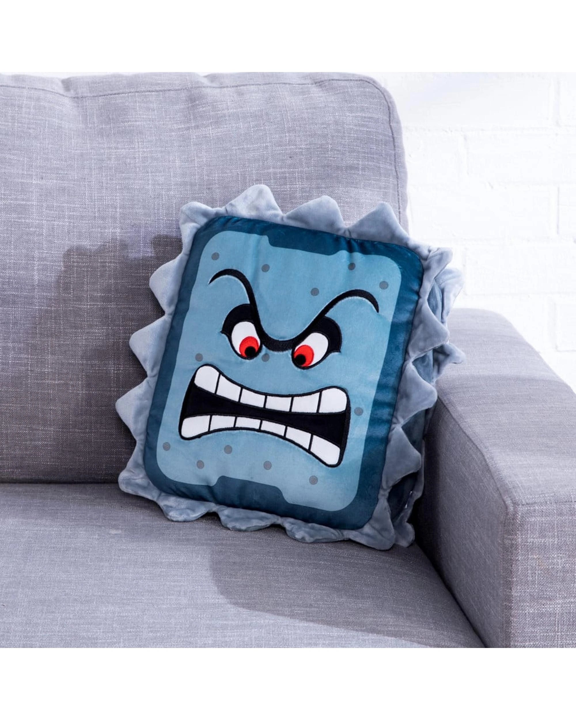 4 Super Mario Thwomp Club Mocchi Mocchi Mega 15 inch Plush, 4 of 4