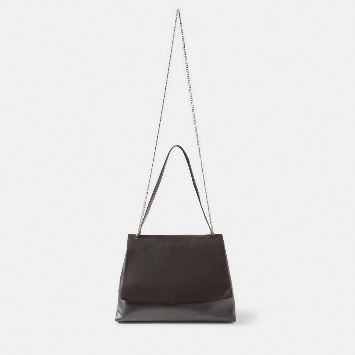 5 Front Flap Crossbody Bag BLACK, 5 of 6