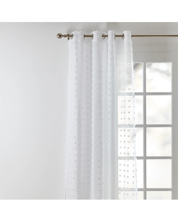 Madrid Curtain - White