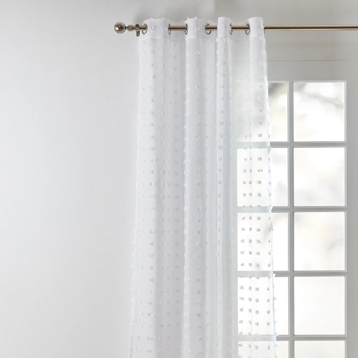 1 Madrid Curtain - White, 1 of 6