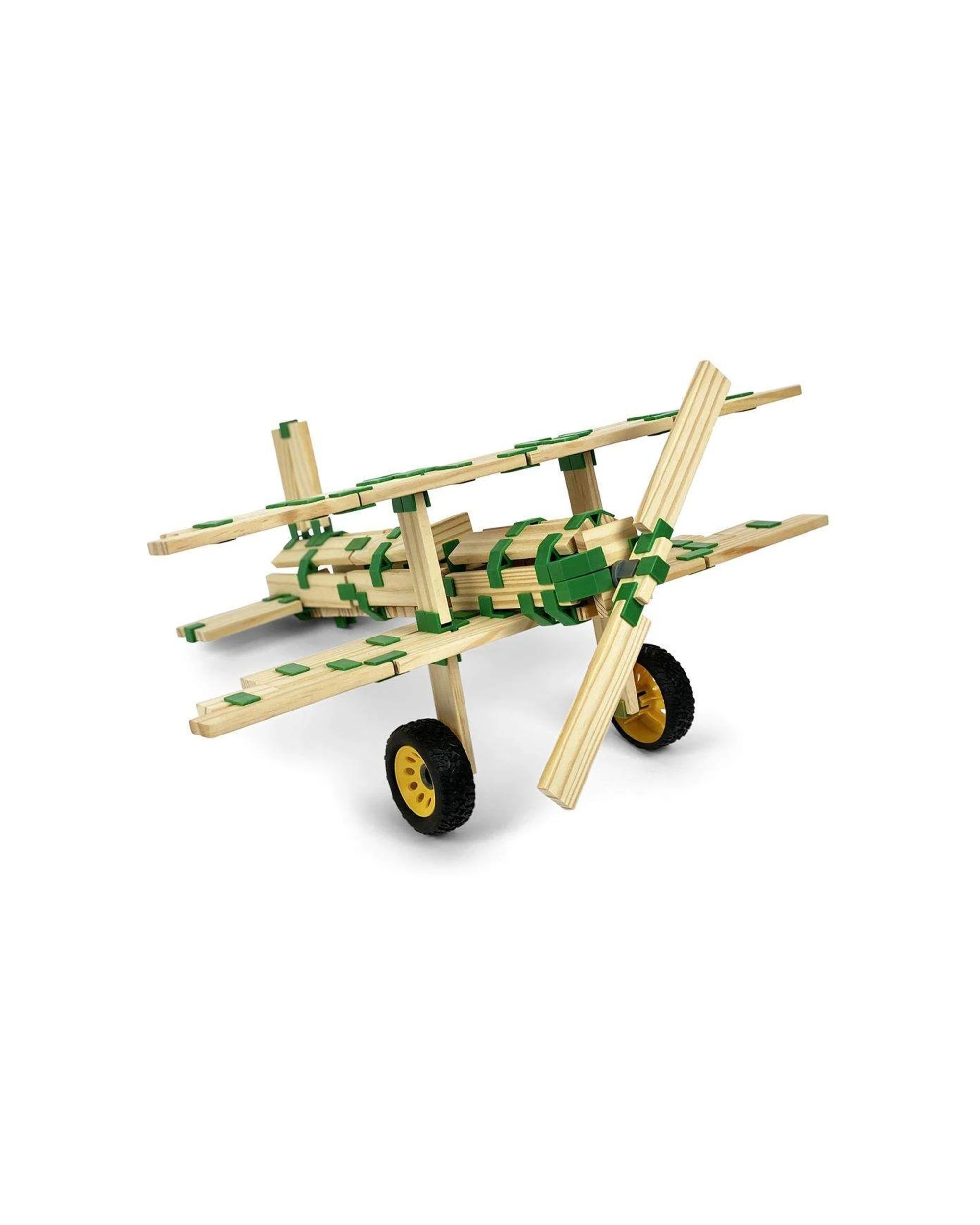 6 EDUCO Join Clips 24Pc Wooden Construction Set Educational Toy For Kids
 - multi, 6 of 9