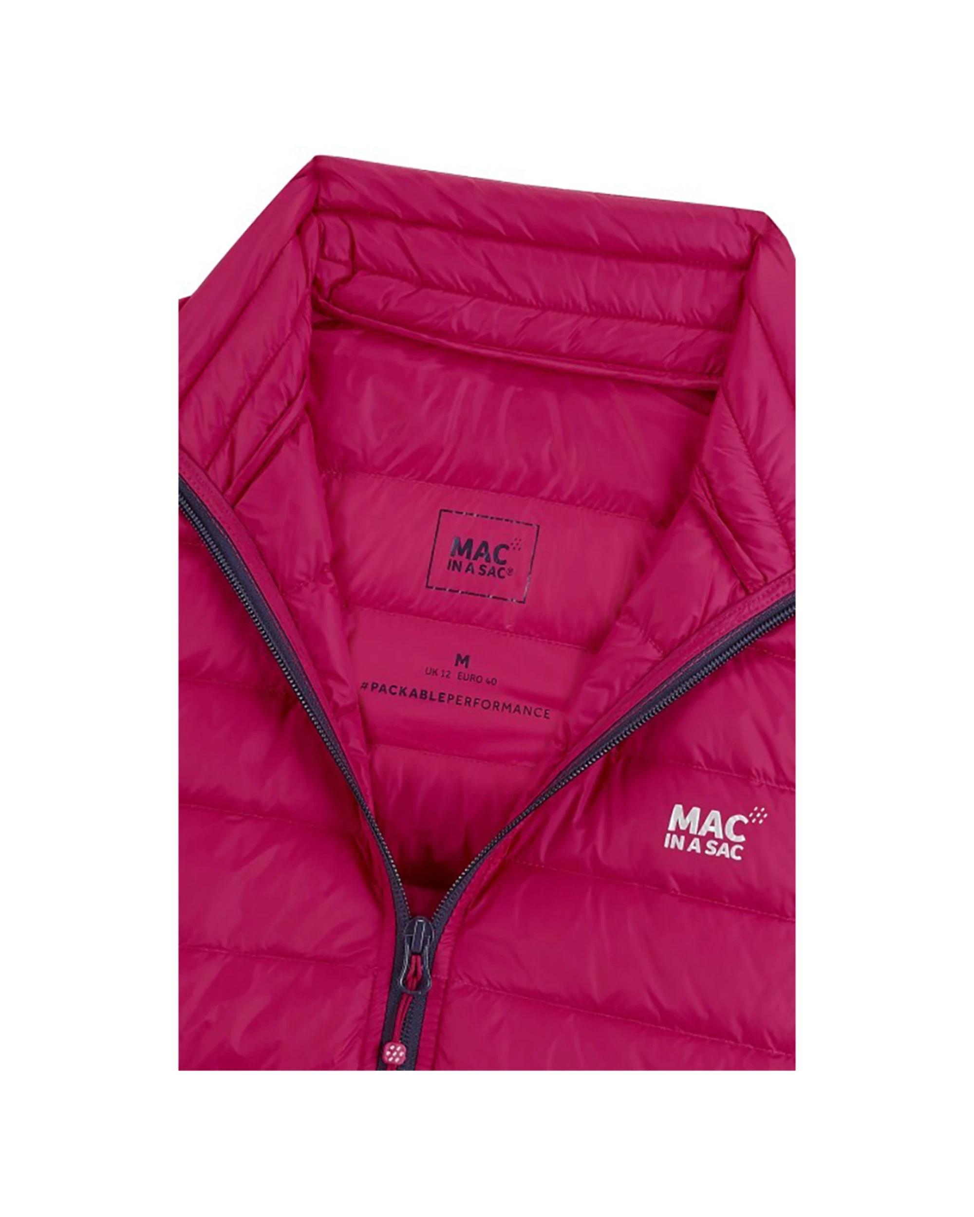 5 Mac In A Sac Adult Ladies Alpine Down Vest PINK, 5 of 5