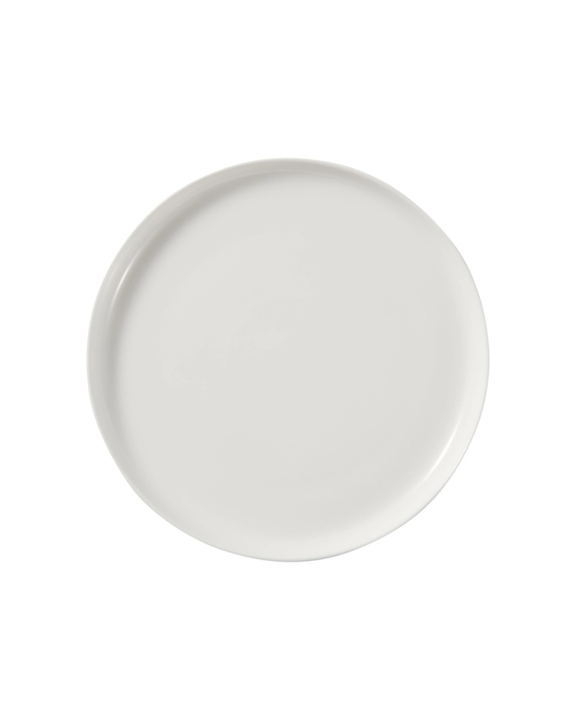 1 Maxwell & Williams Basics Porcelain High Rim Plate Dinnerware 23cm - White, 1 of 1