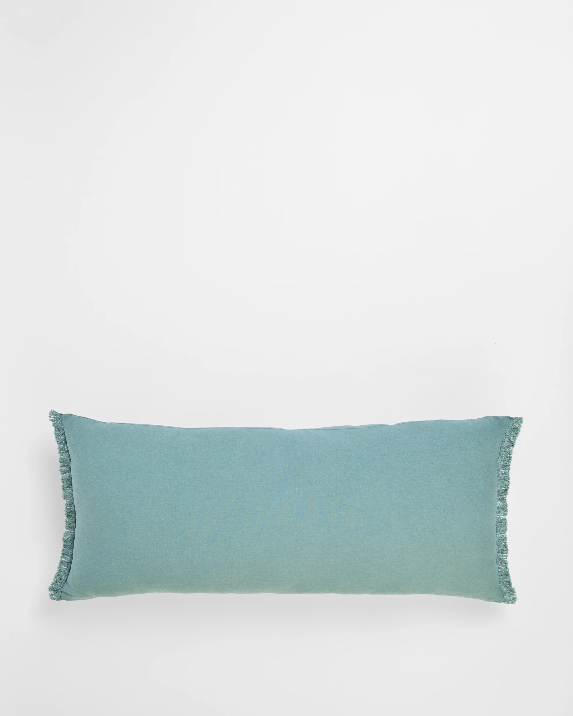 1 Target Laynie Linen/Cotton Breakfast Cushion - Blue, 1 of 2