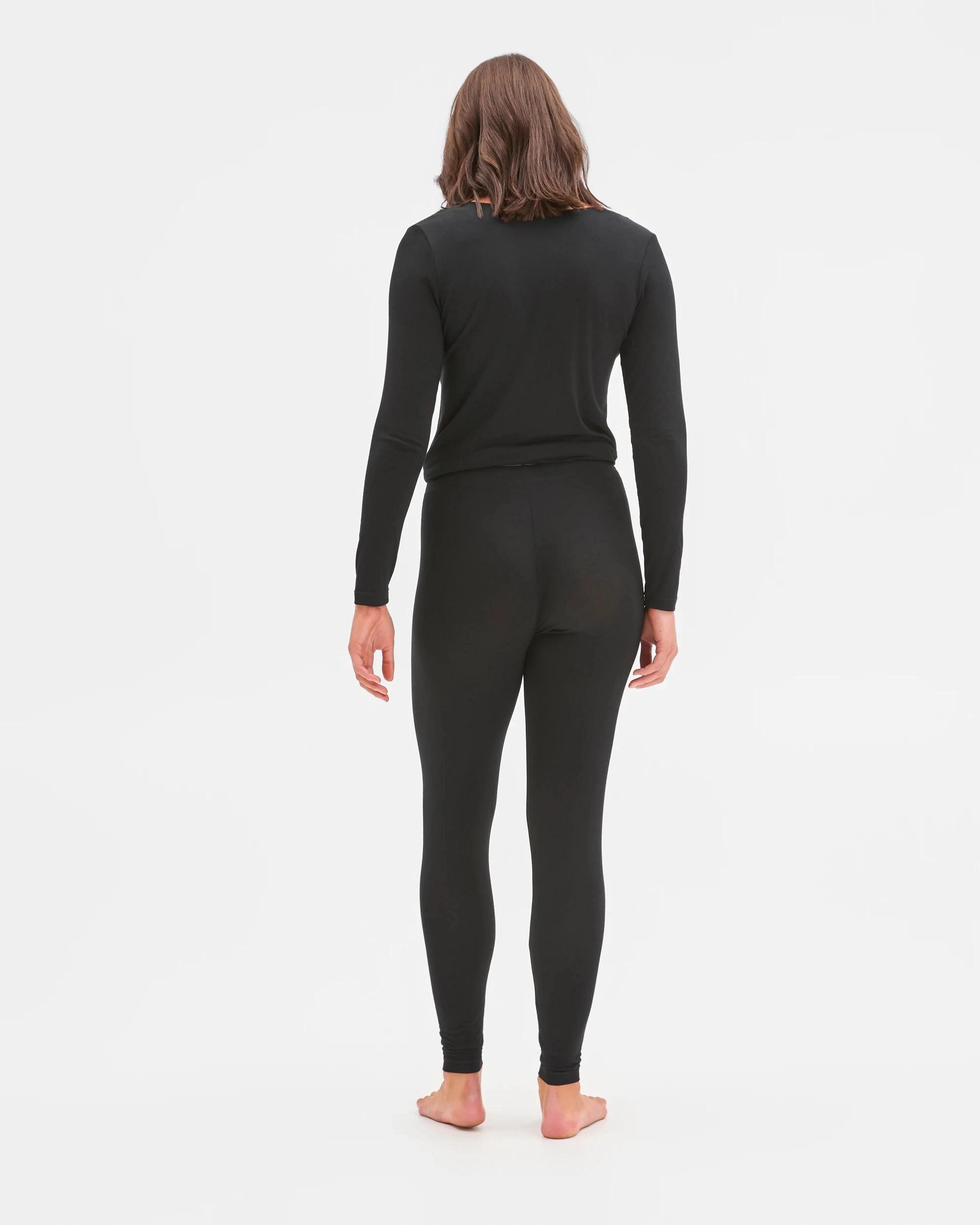 5 Target Bamboo Full Length Thermal Leggings BLACK, 5 of 5