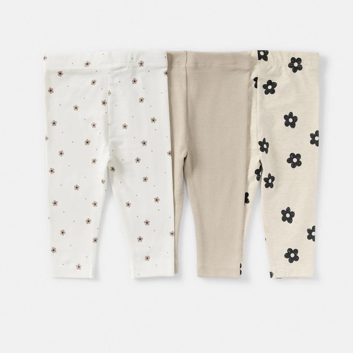 2 3 Pack Leggings Bge Floral, 2 of 8
