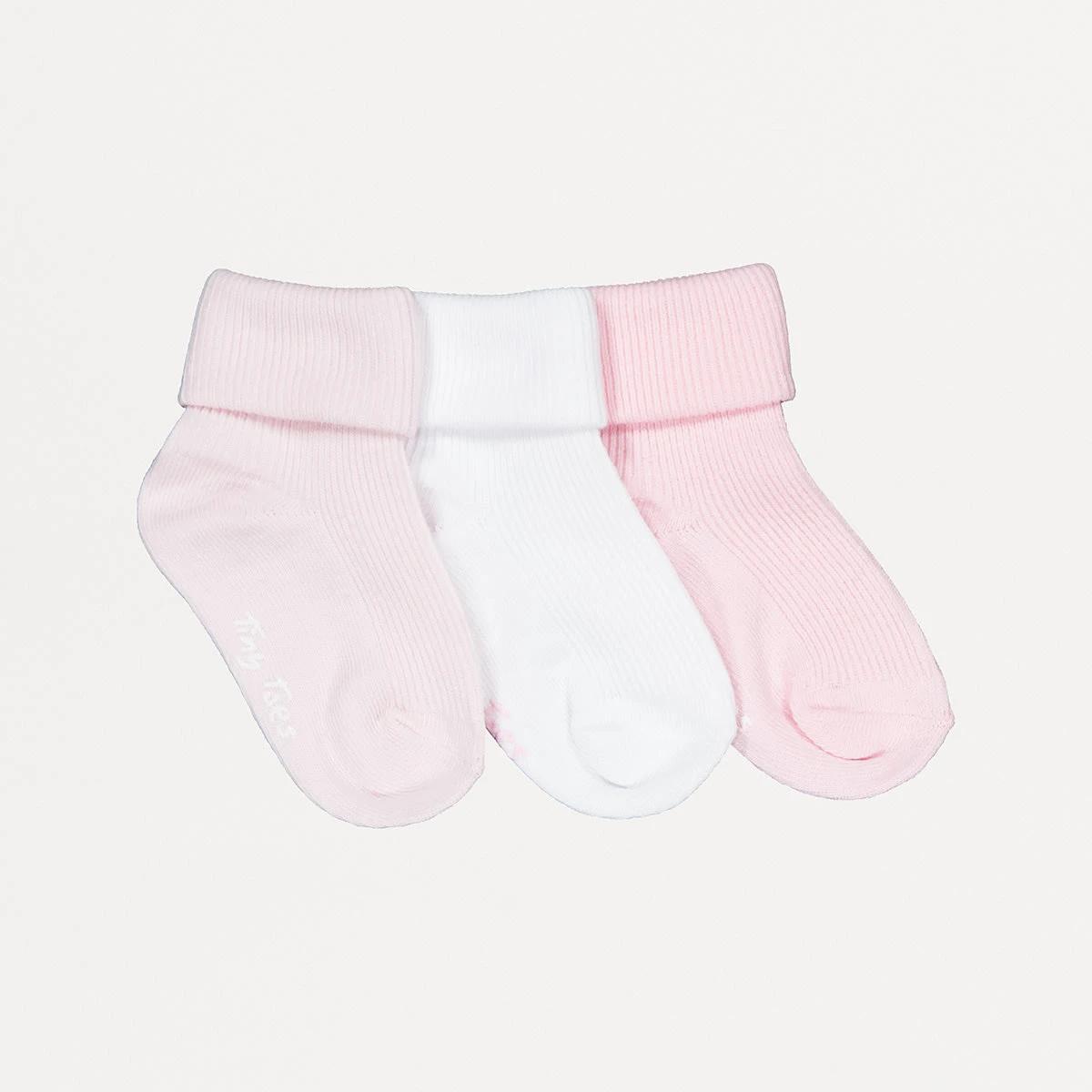 2 3 Pack Tiny Toes Socks TINY TOES PINK MULTI PACK, 2 of 3