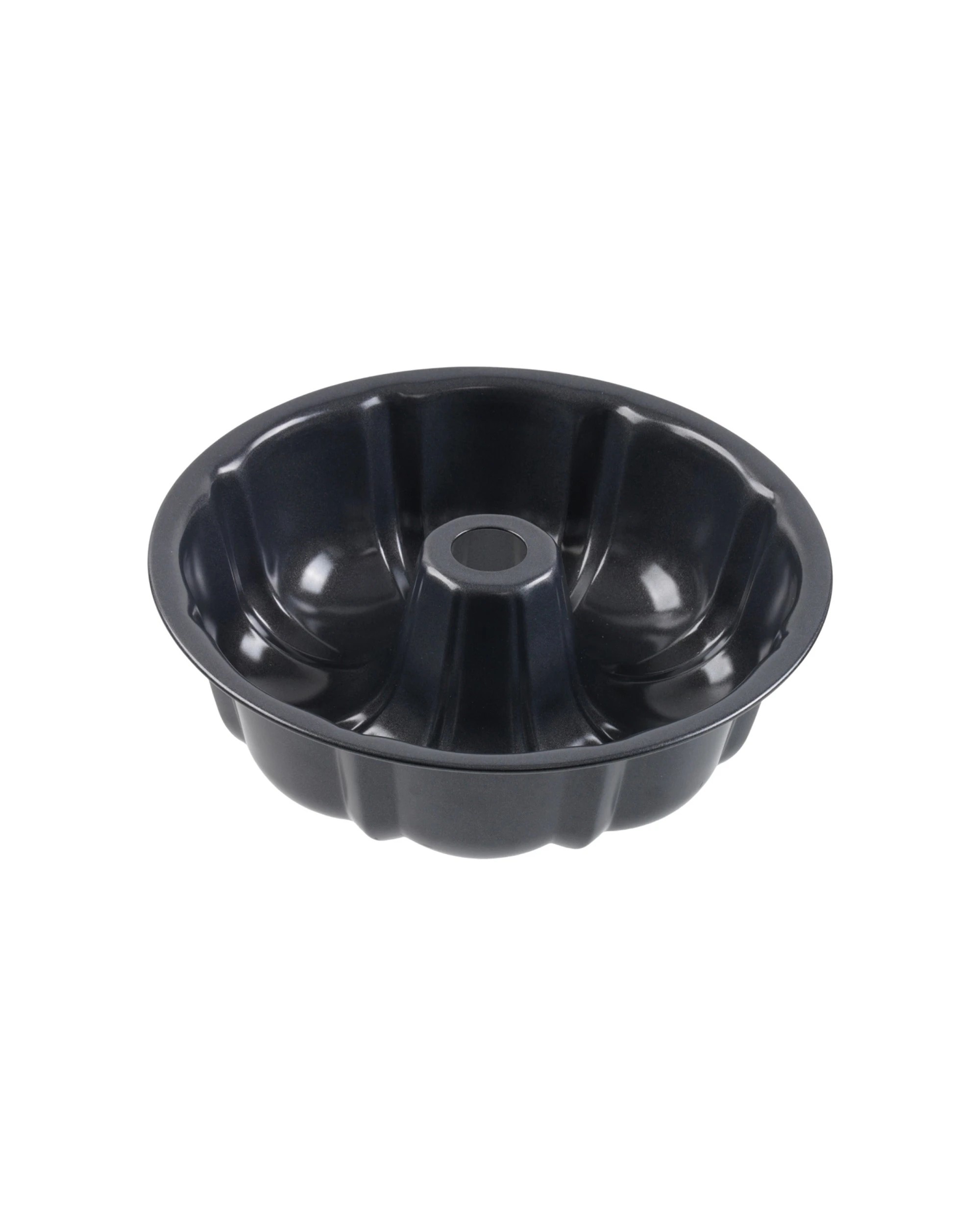1 Bakers Secret Ultimate Non-Stick Fluted Ring Cake Pan 25.5cm - Black, 1 of 4
