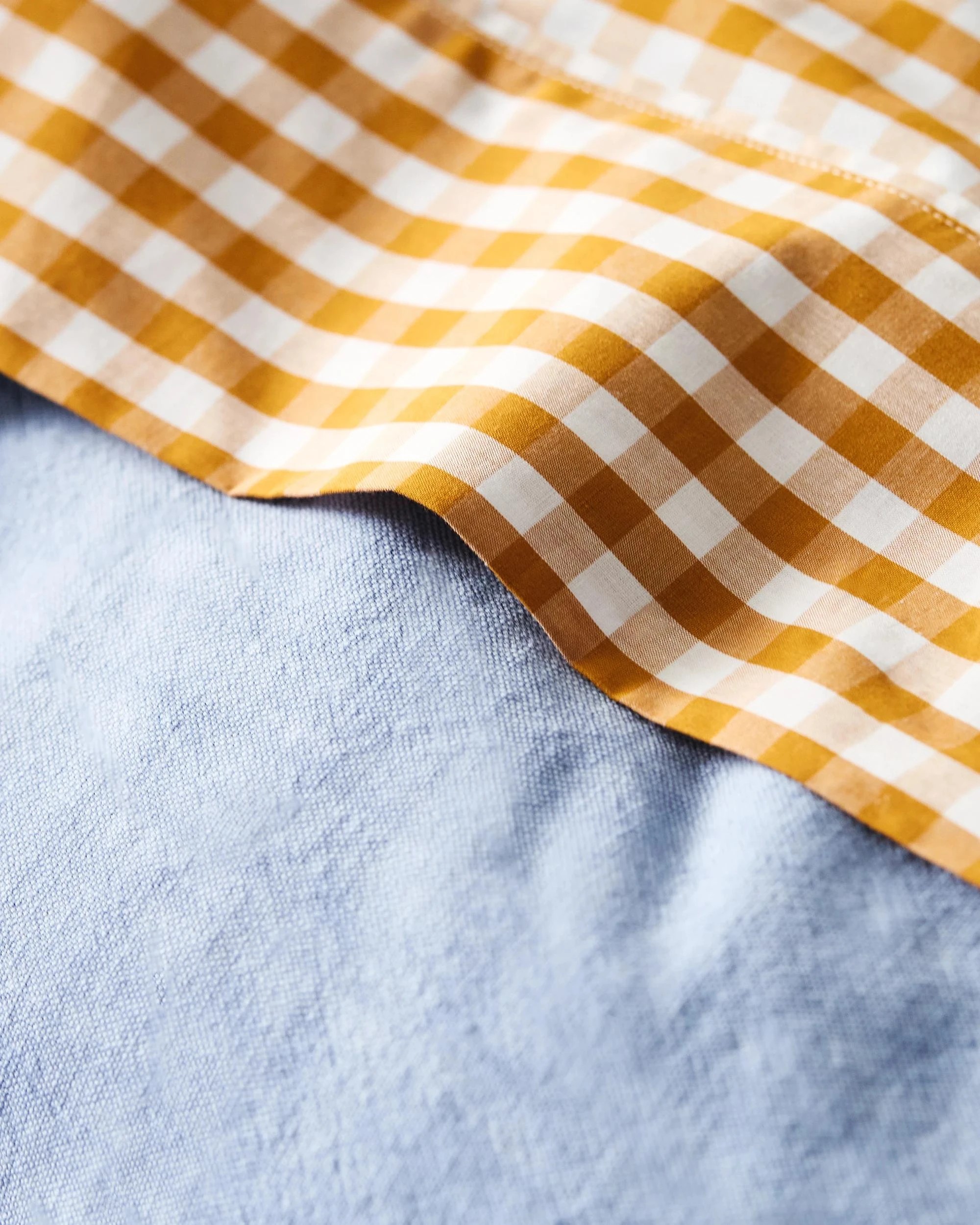 7 Target Australian Cotton Mix & Match Flat Sheet - Queen Bed - Yellow, 7 of 8