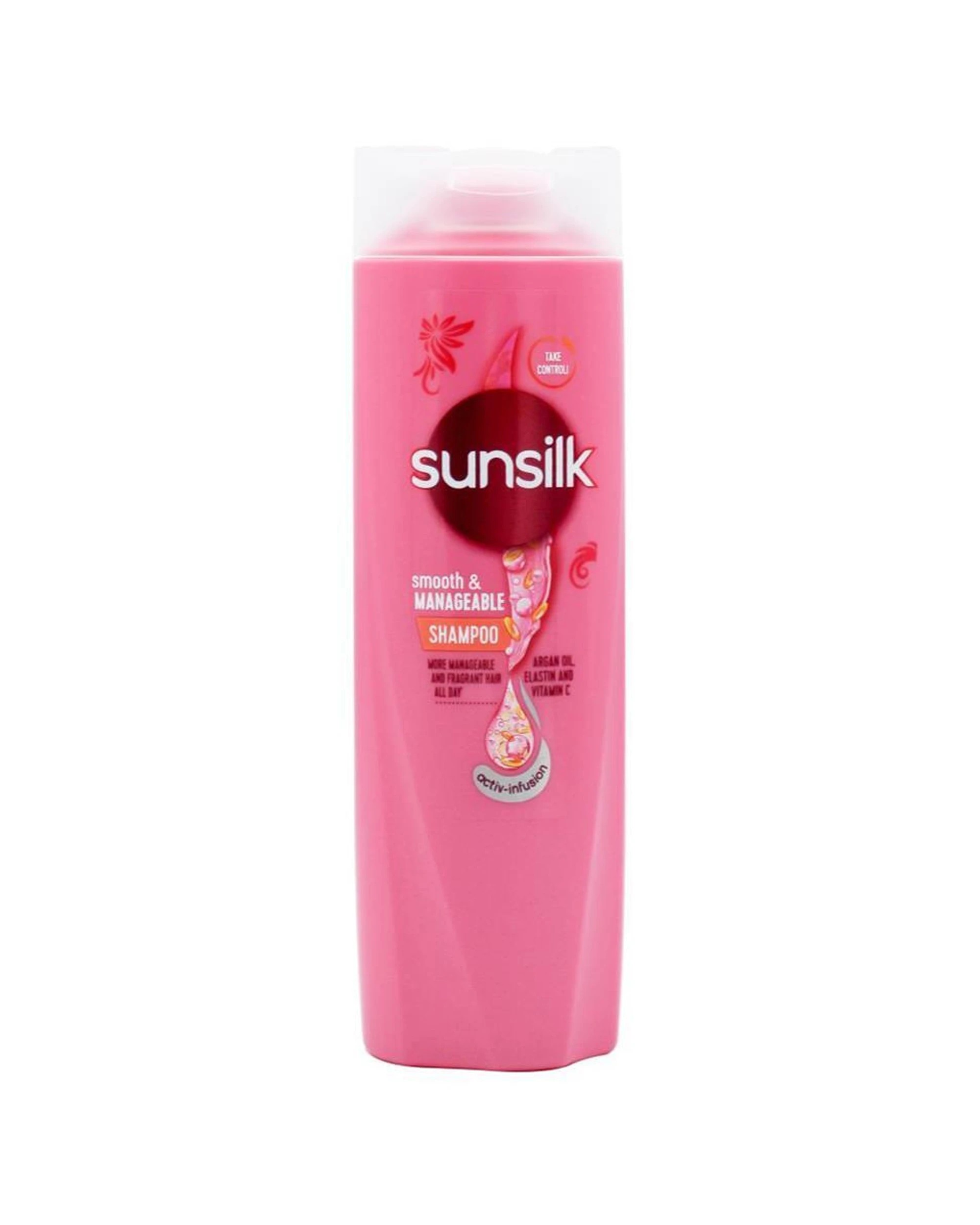 2 Sunsilk 12PK Smooth & Manageable For Silky & Soft Hair Care Shampoo 160ml - Pink, 2 of 4