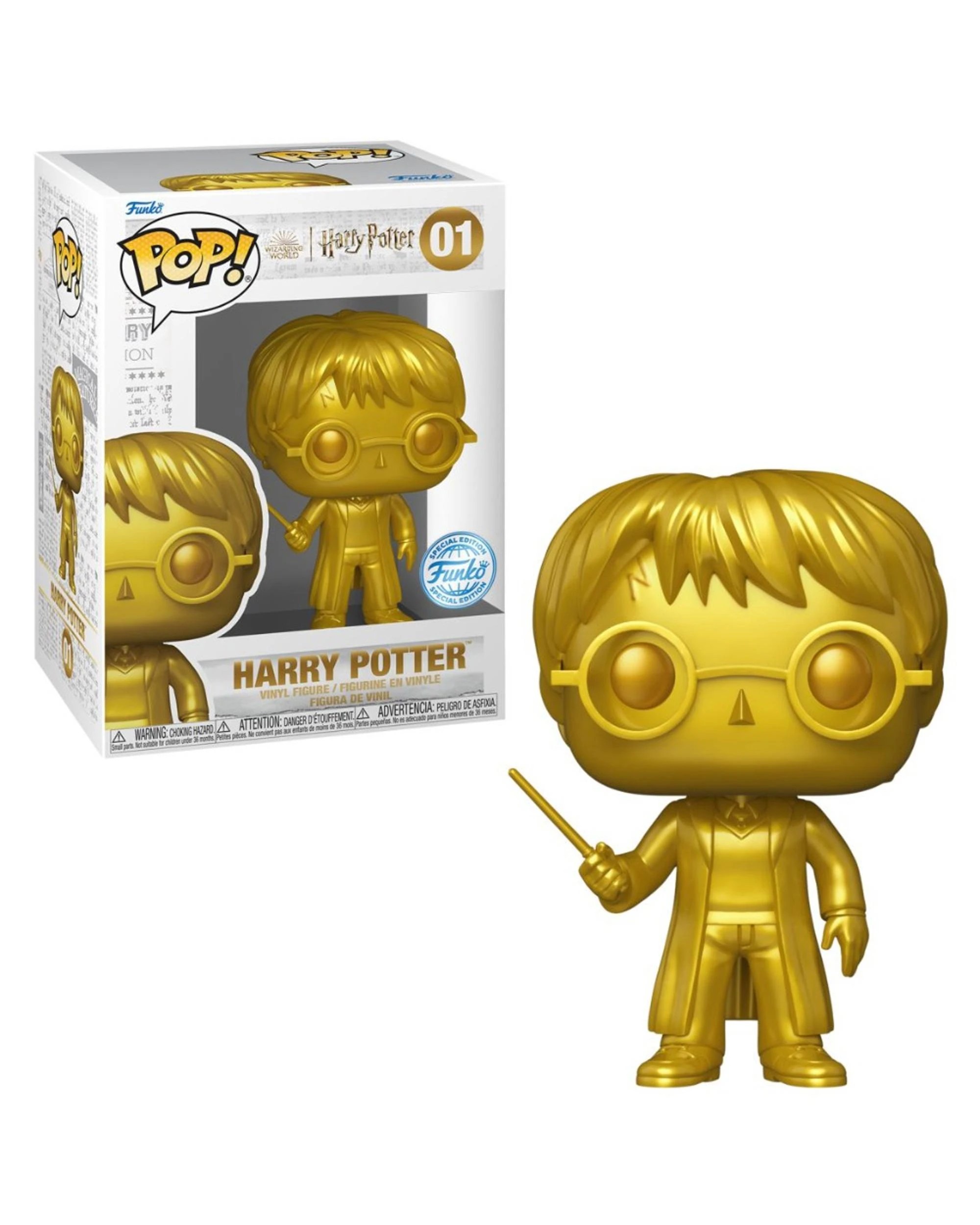 1 Harry Potter Harry Potter Metallic Funko POP! Vinyl, 1 of 4