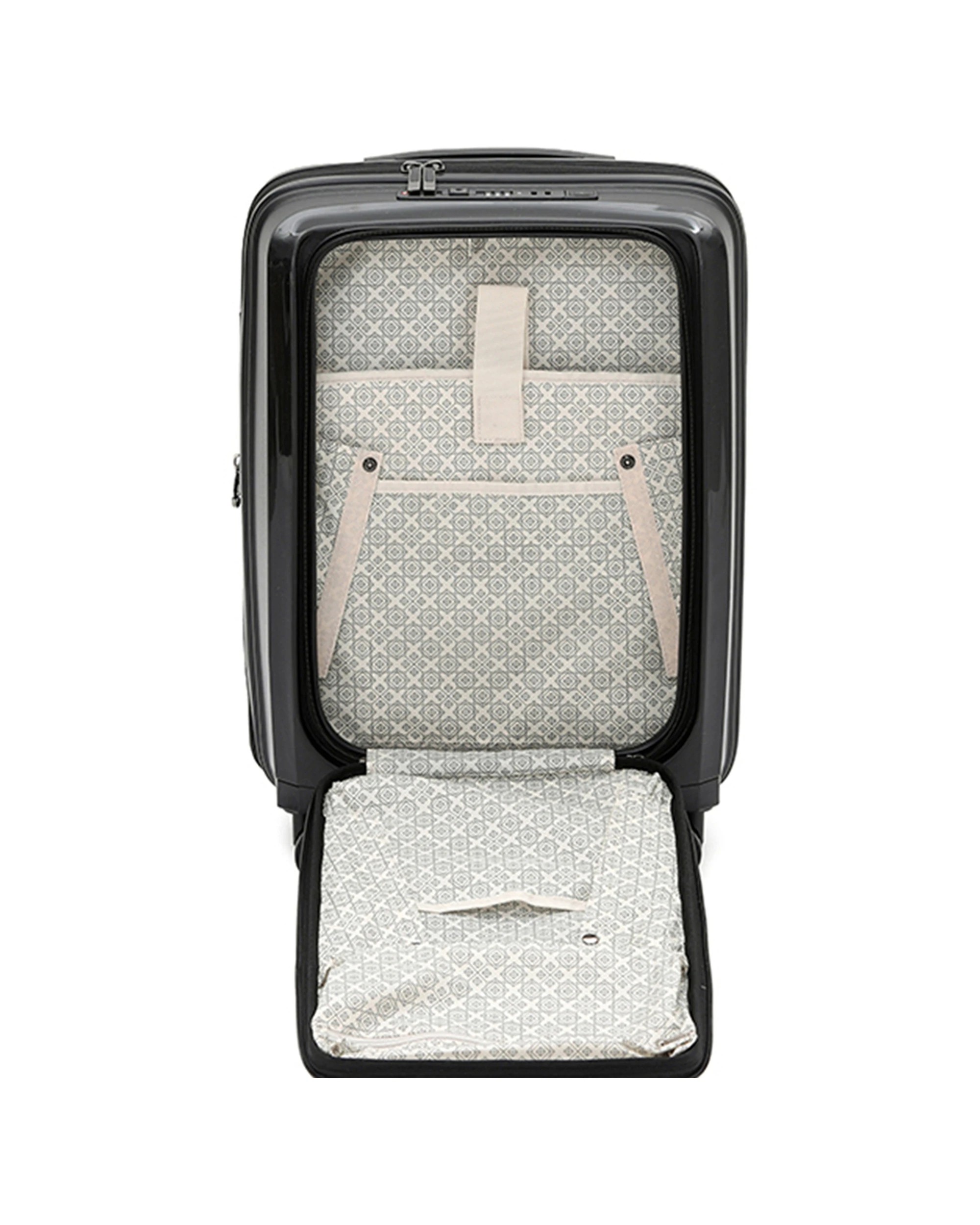 3 Tosca Space-X 20" Onboard Luggage With Laptop Storage - Black, 3 of 7