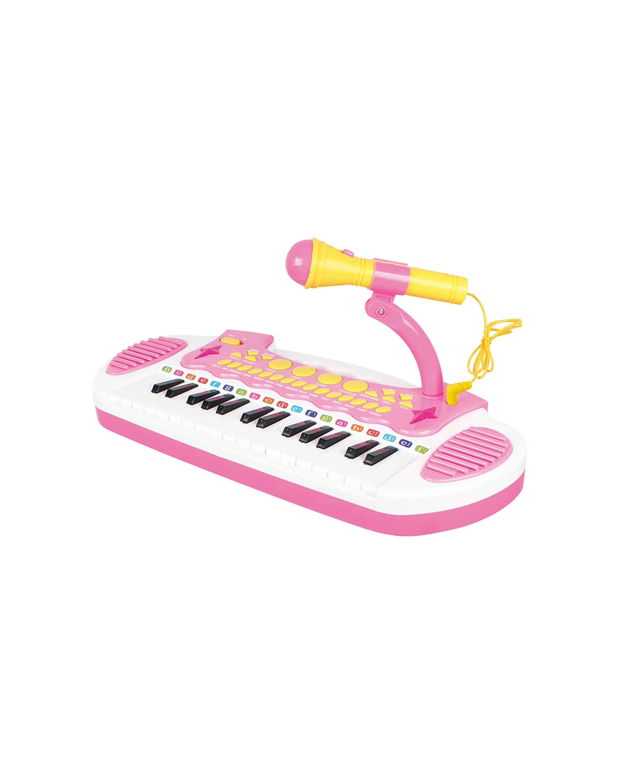 5 Lenoxx 31 Key Kids Electronic Keyboard With Stool Stand Microphone - Pink, 5 of 7