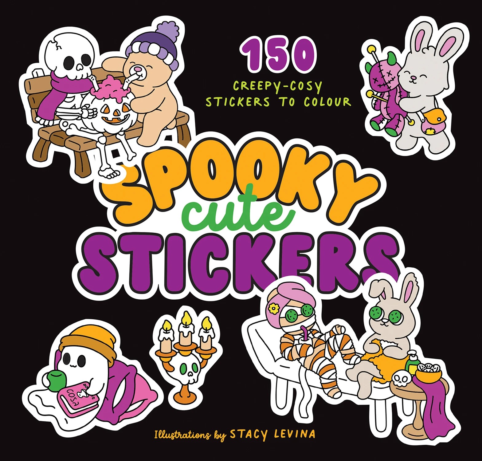 1 Spooky Cute Stickers by Stacy Levina - Book, 1 of 5