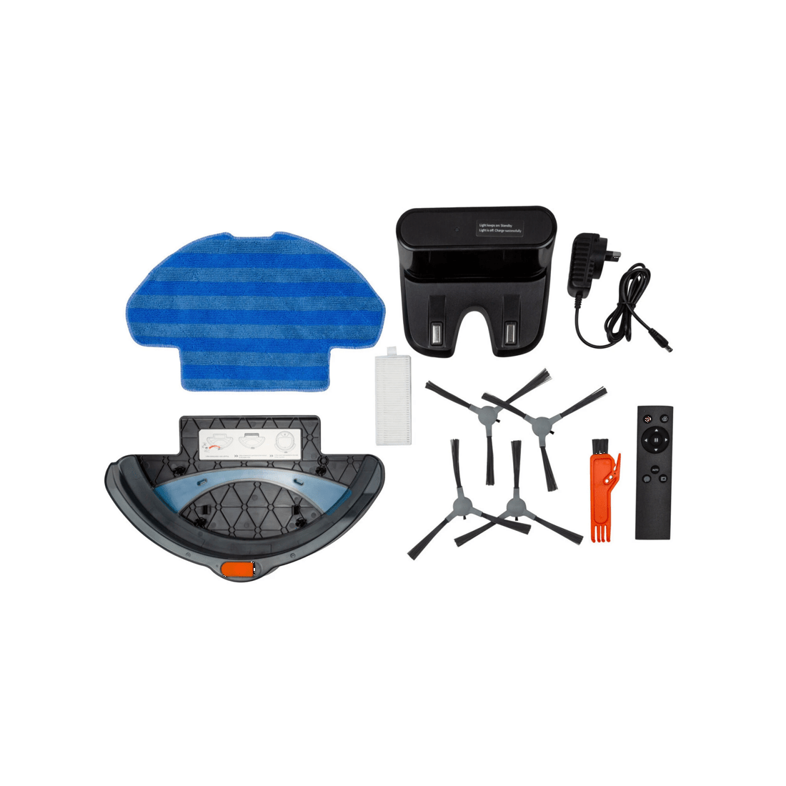 2 Magivaac Smart Robot Vacuum Cleaner w/ 3-in-1 HEPA & Mopping Pad (Black), 2 of 6