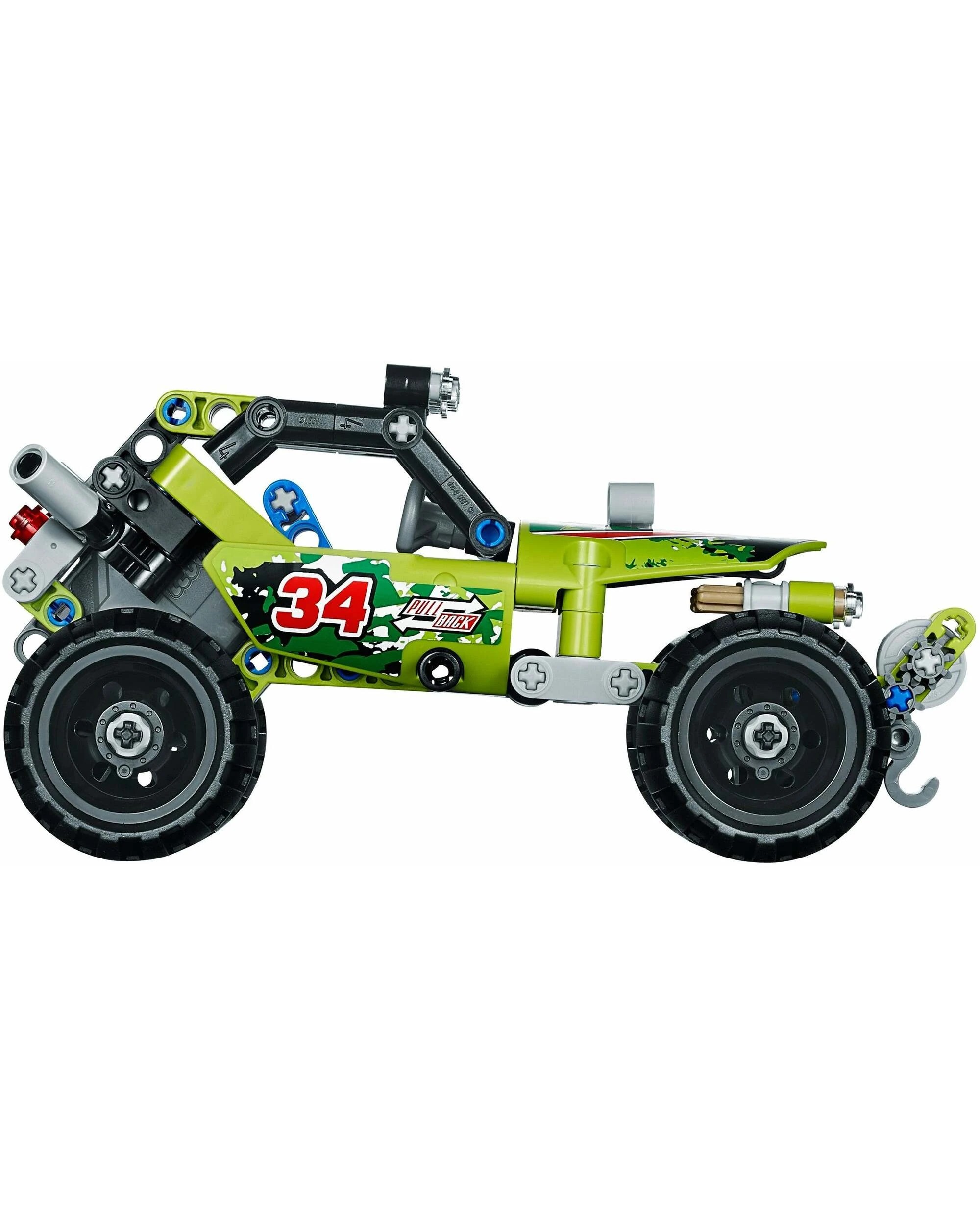 2 LEGO 42027 Desert Racer: Pull-Back Off-Road Buggy, 2 of 5