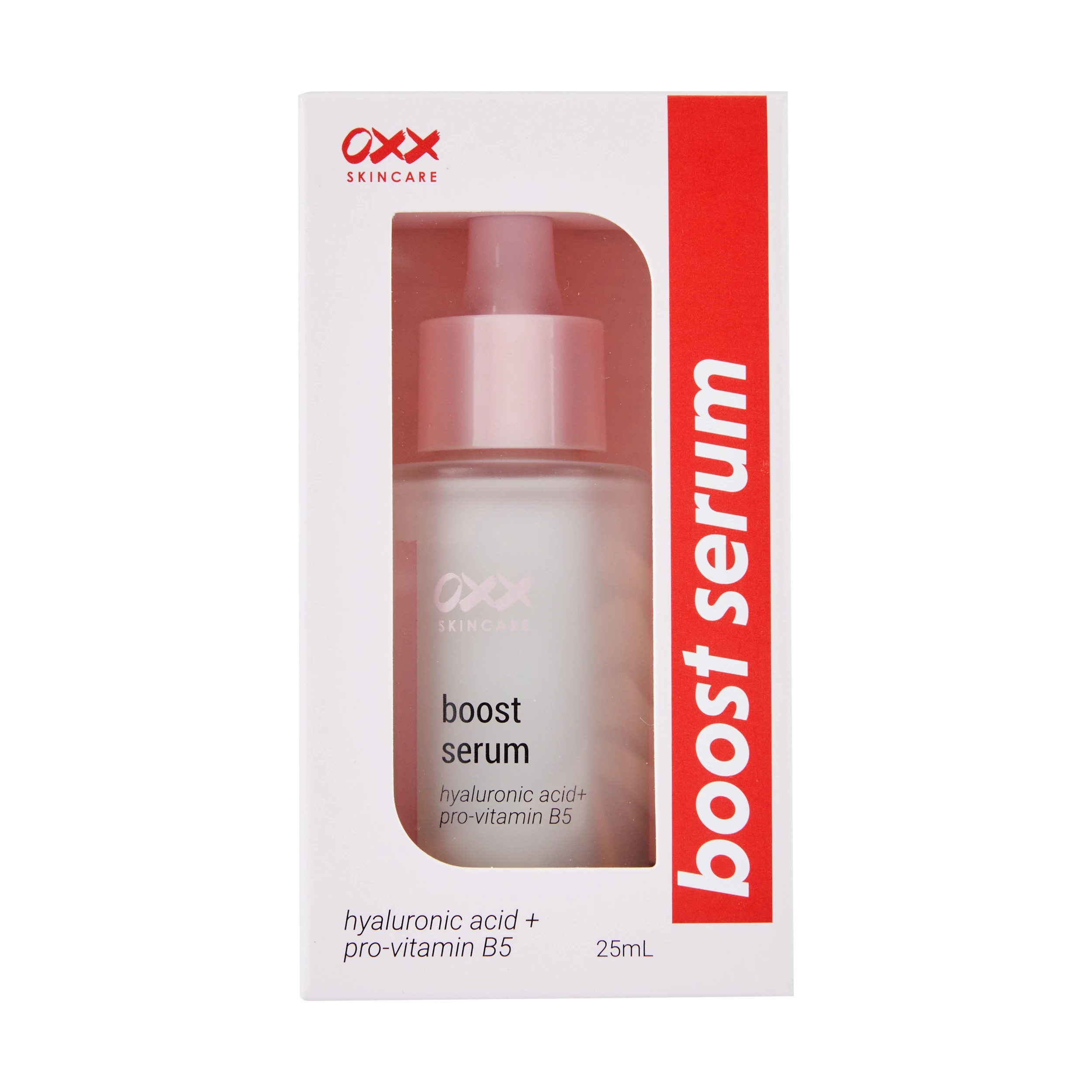 1 OXX Skincare Boost Serum 25ml - Hyaluronic Acid and Pro-Vitamin B5, 1 of 4