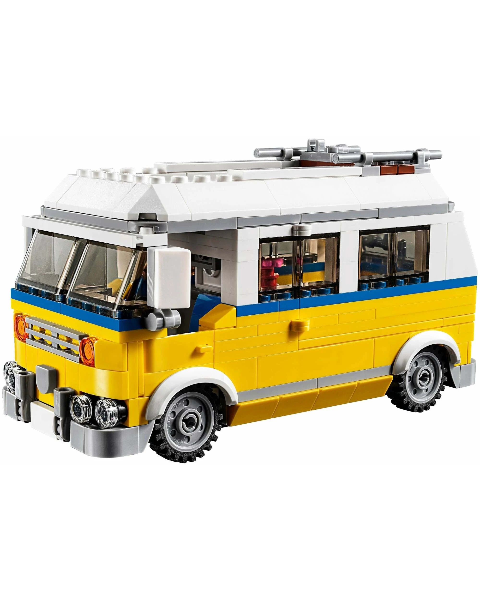 4 LEGO 31079 Sunshine Surfer Van: 3-in-1 Camper, Beach Buggy, Lifeguard Tower, 4 of 5