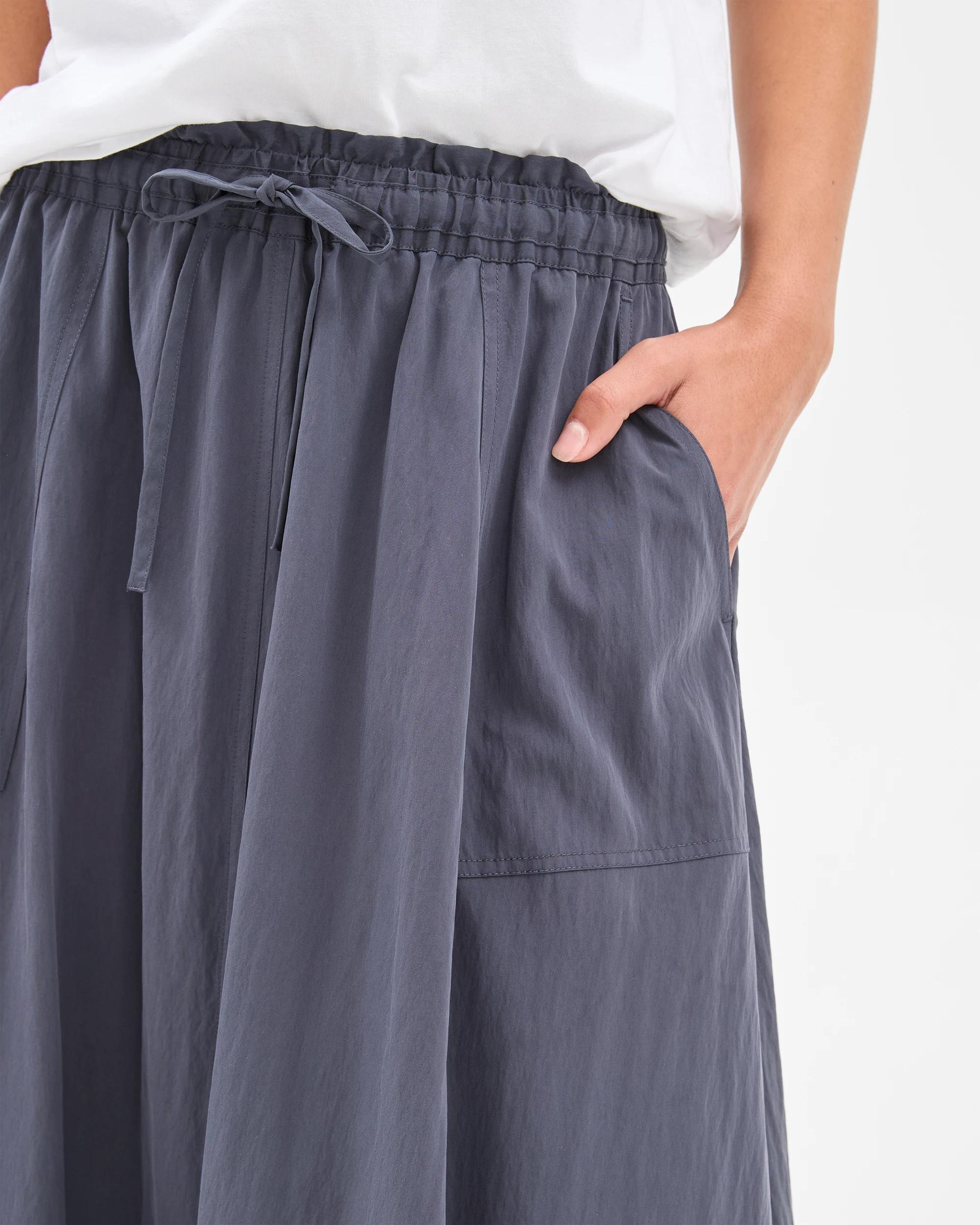 5 Target Pull On Midi Skirt GRAPHITE, 5 of 5