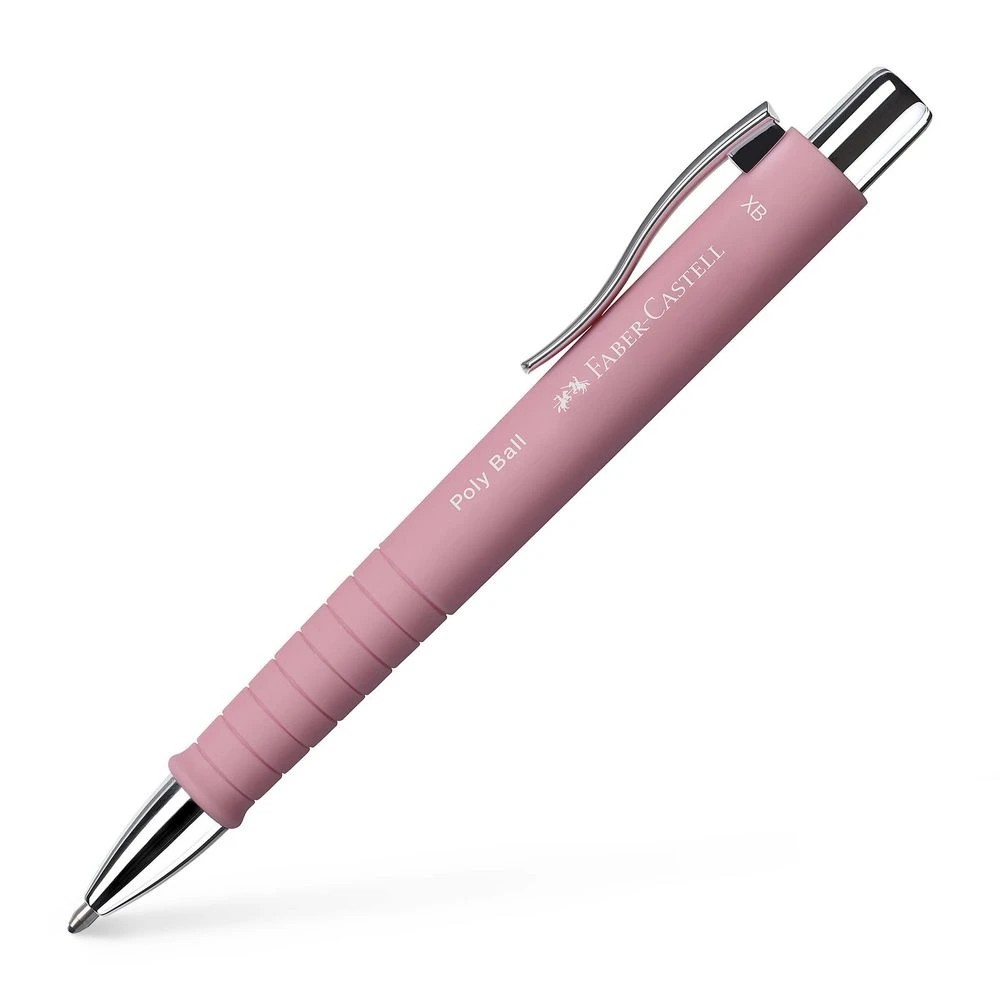 2 Faber-Castell PolyBall XB Ballpoint Pen Rose, 2 of 6