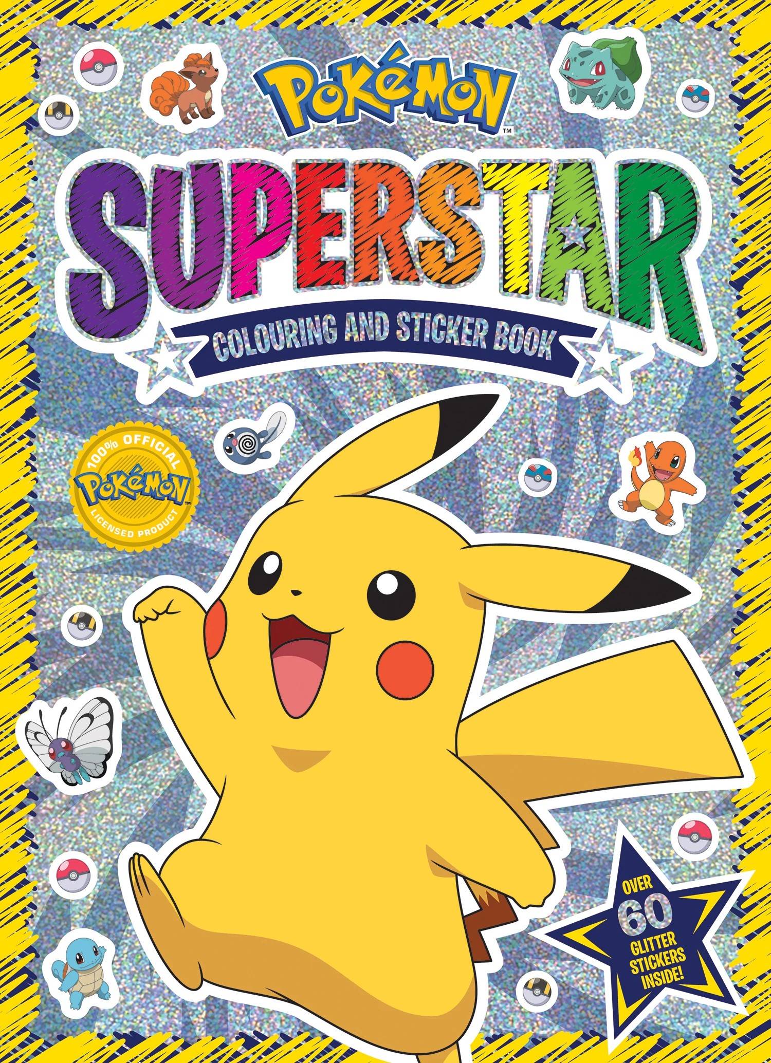 1 Pokemon: Superstar Colouring and Sticker Book, 1 of 1
