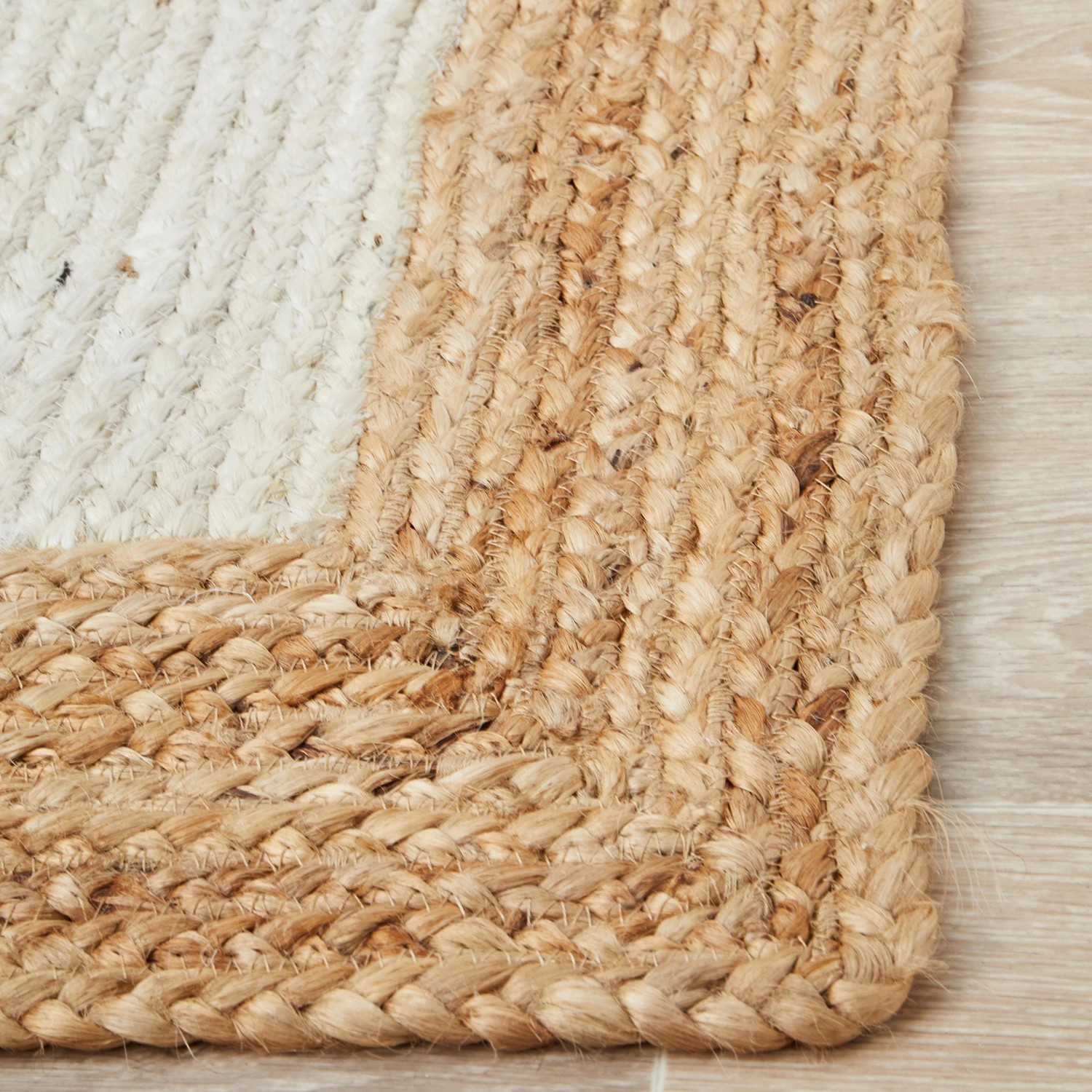 6 Common Ground Rugs Noosa 333 320x230cm - Extra Large Hand Braided Jute Floor Rug - Natural, 6 of 8