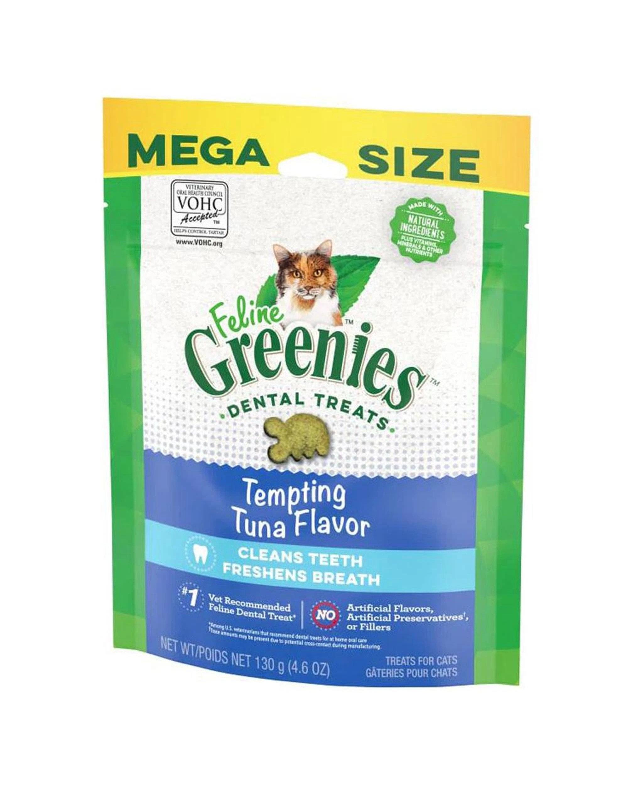 3 Greenies Cat Treat Dental Tuna 130g, 3 of 7