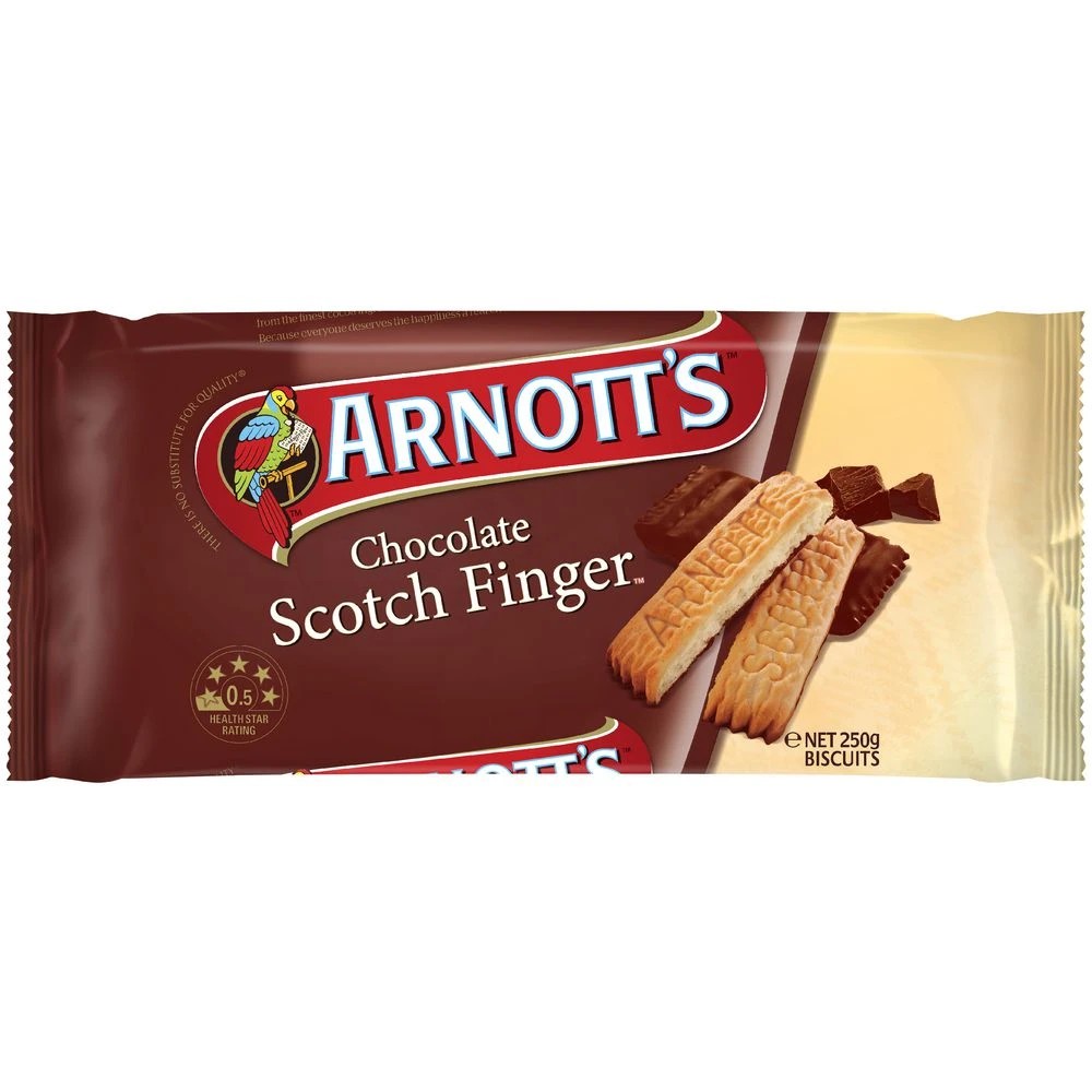 2 Arnott's Chocolate Scotch Finger Pack 250g, 2 of 4